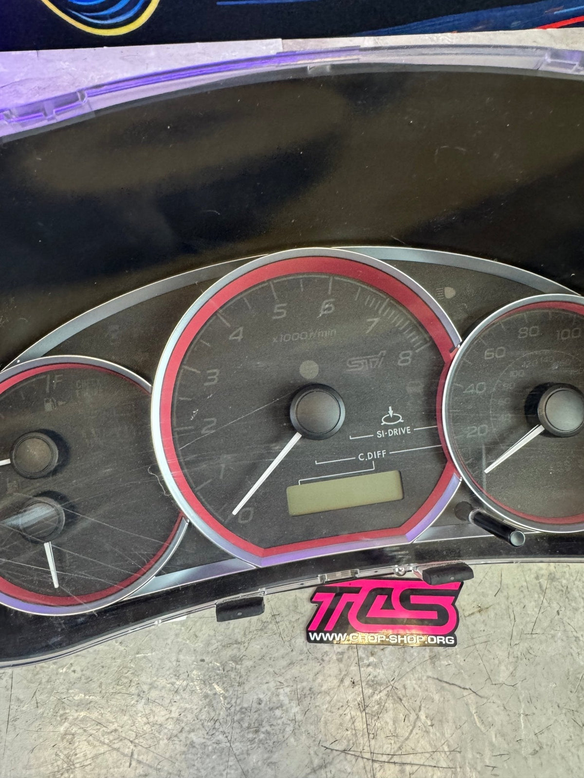 2008-2014 Subaru STi Instrument OEM Gauge Cluster /