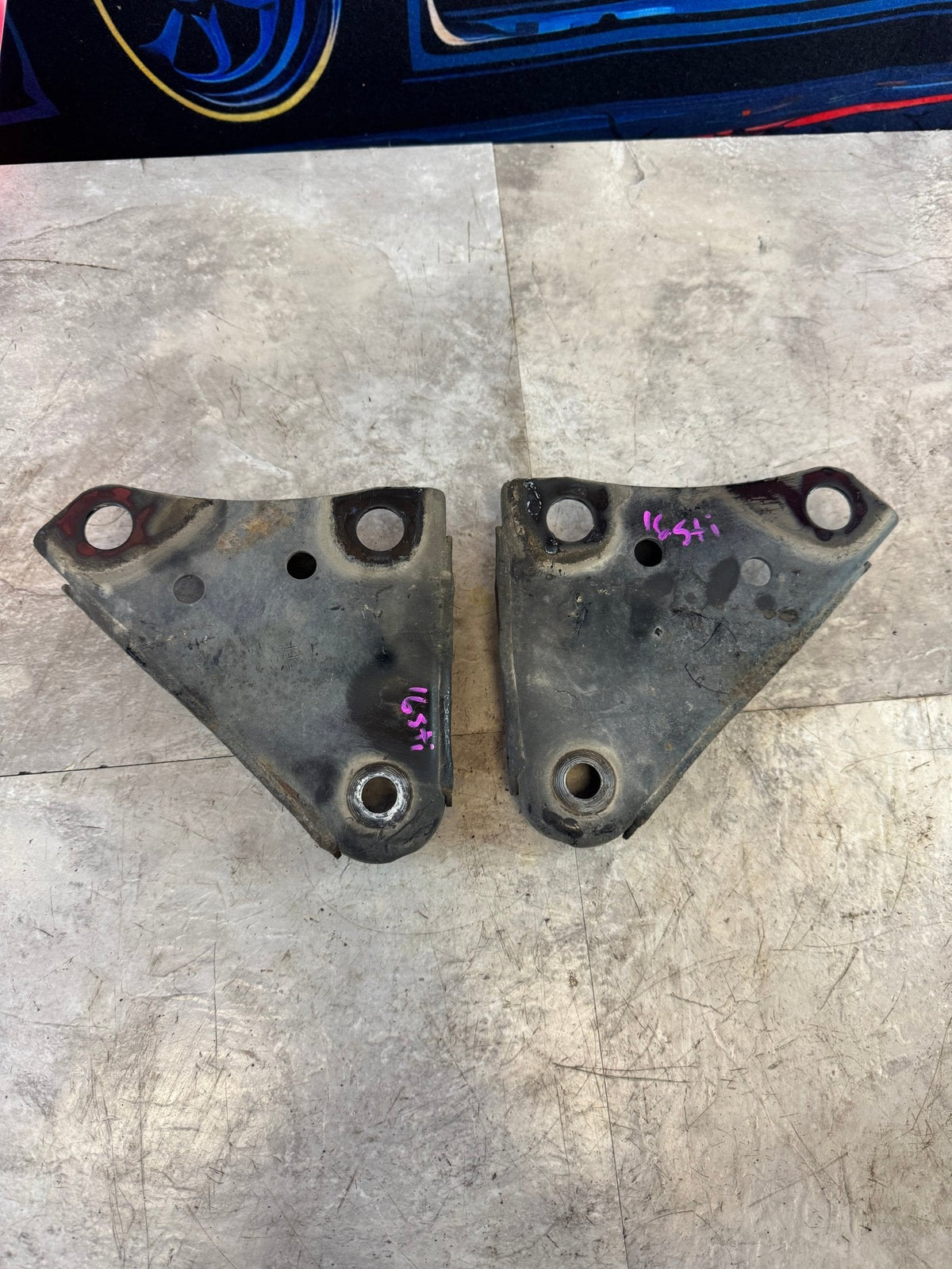 2015-2019 Subaru WRX STi Subframe OEM Bracket LH And LH Side Pair