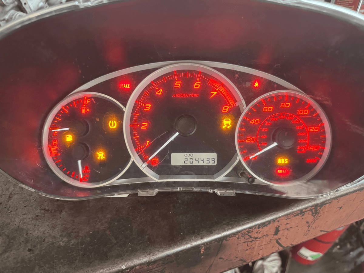 2011-2014 Subaru WRX OEM Instrument Gauge Cluster Tested 204k Miles