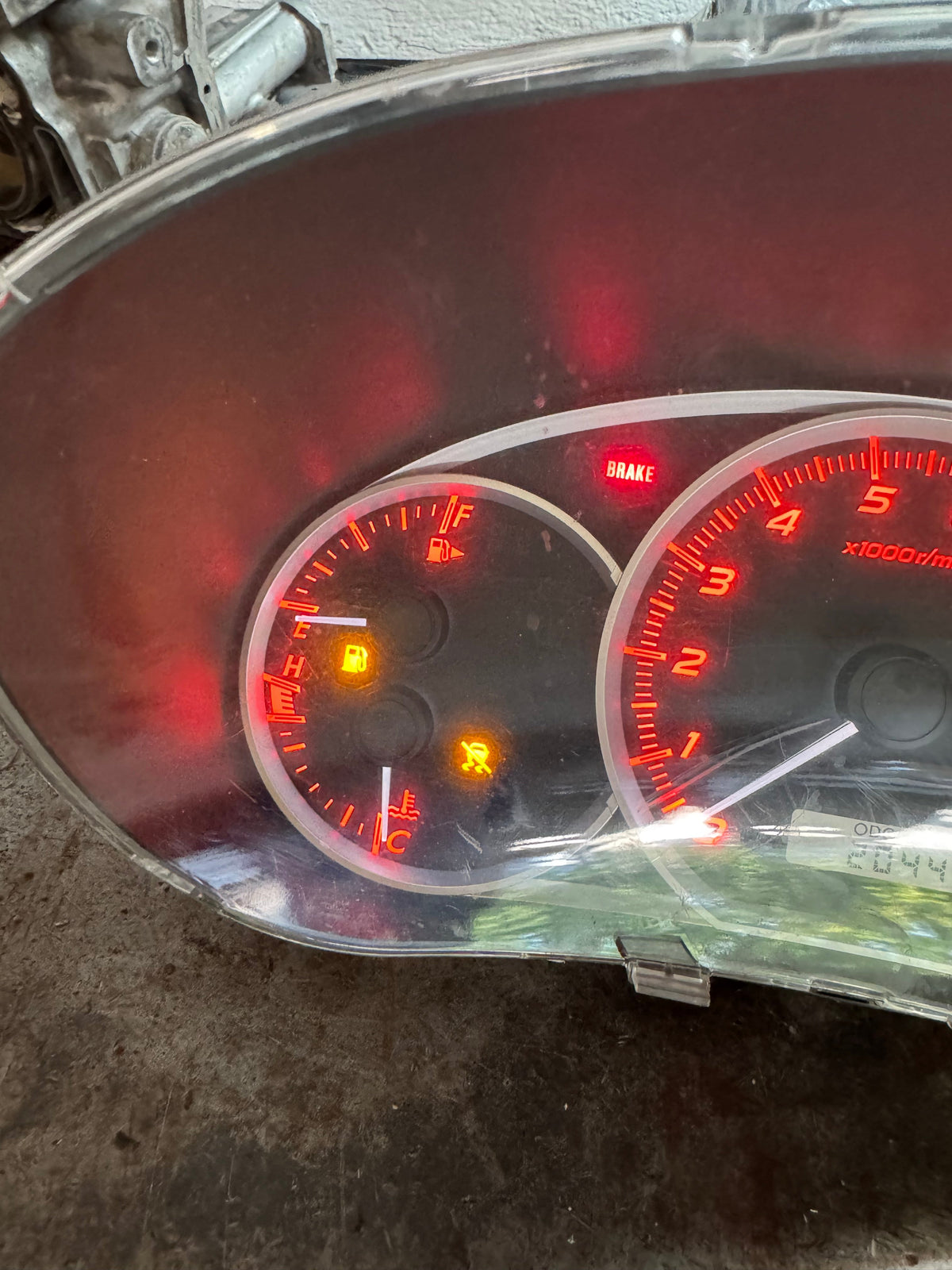 2011-2014 Subaru WRX OEM Instrument Gauge Cluster Tested 204k Miles
