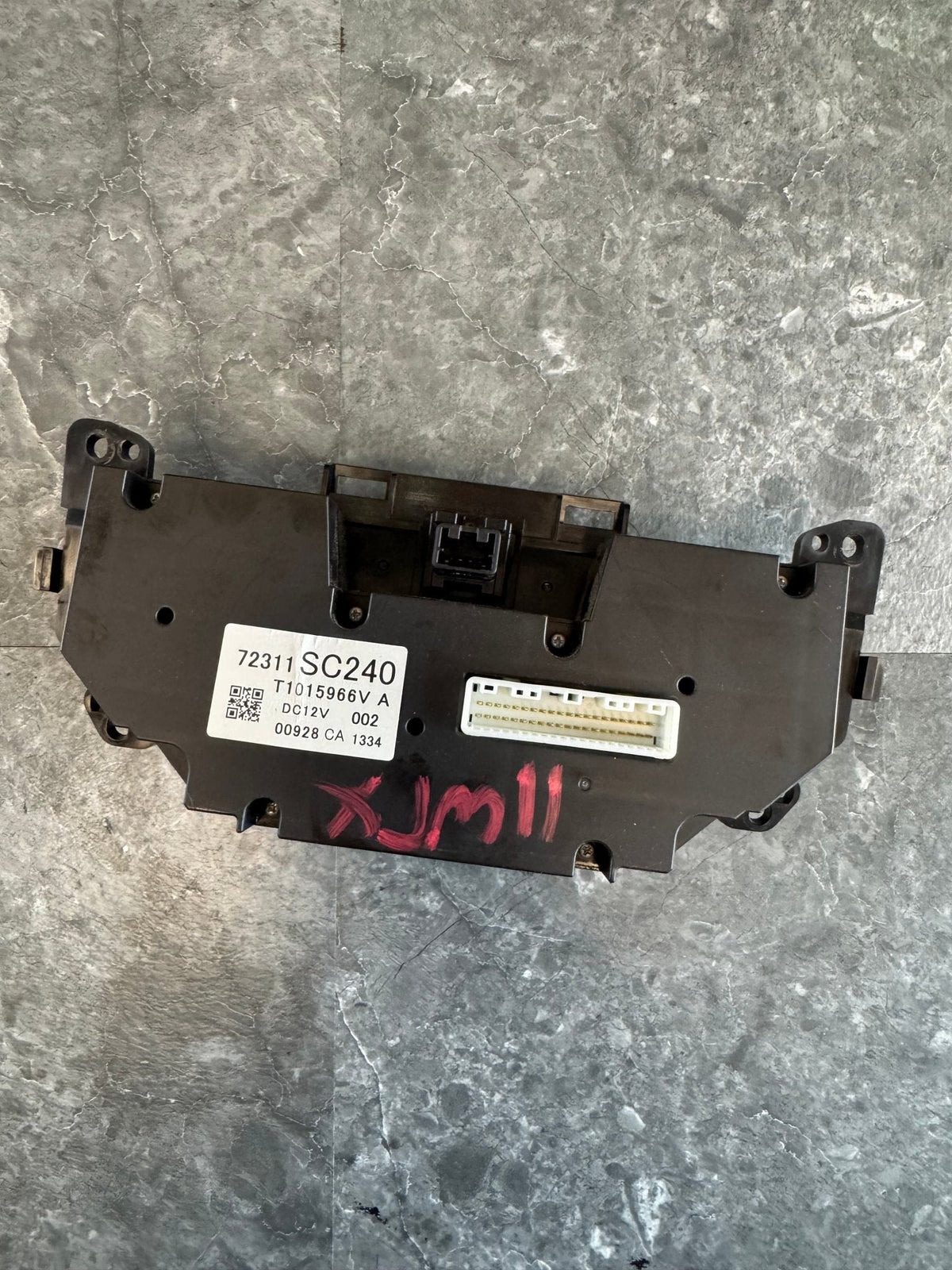 2008-2014 Subaru WRX STi OEM Climate AC Control Switch Panel