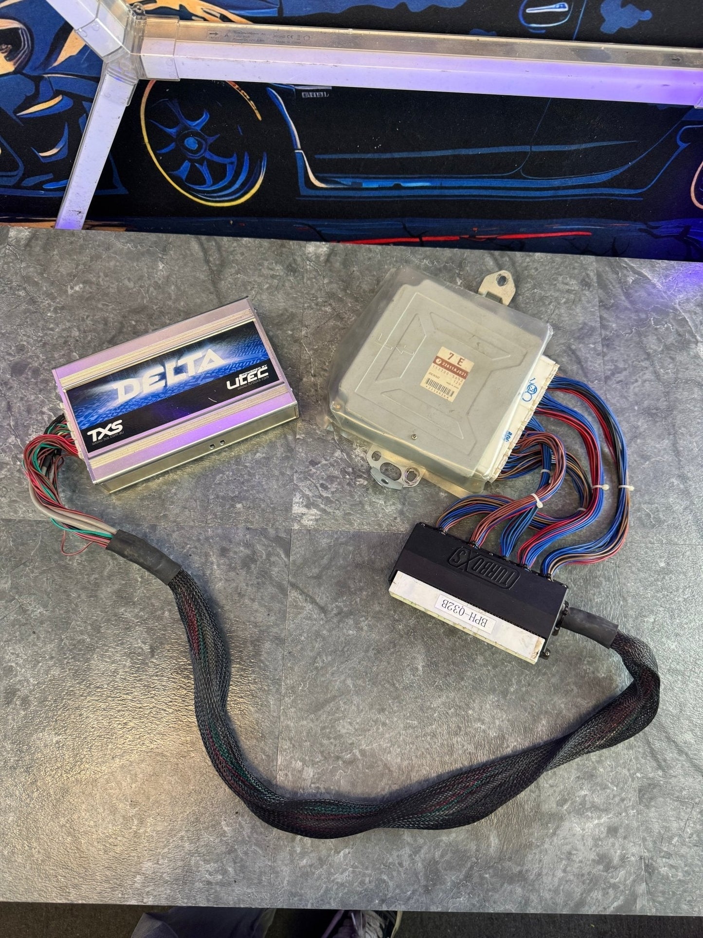 2002-2005 Subaru WRX And Saab 9-2x EJ205 Non AVCS TurboXS Delta Utec Piggyback ECU With Bugeye ECU BPH-032B (P1)
