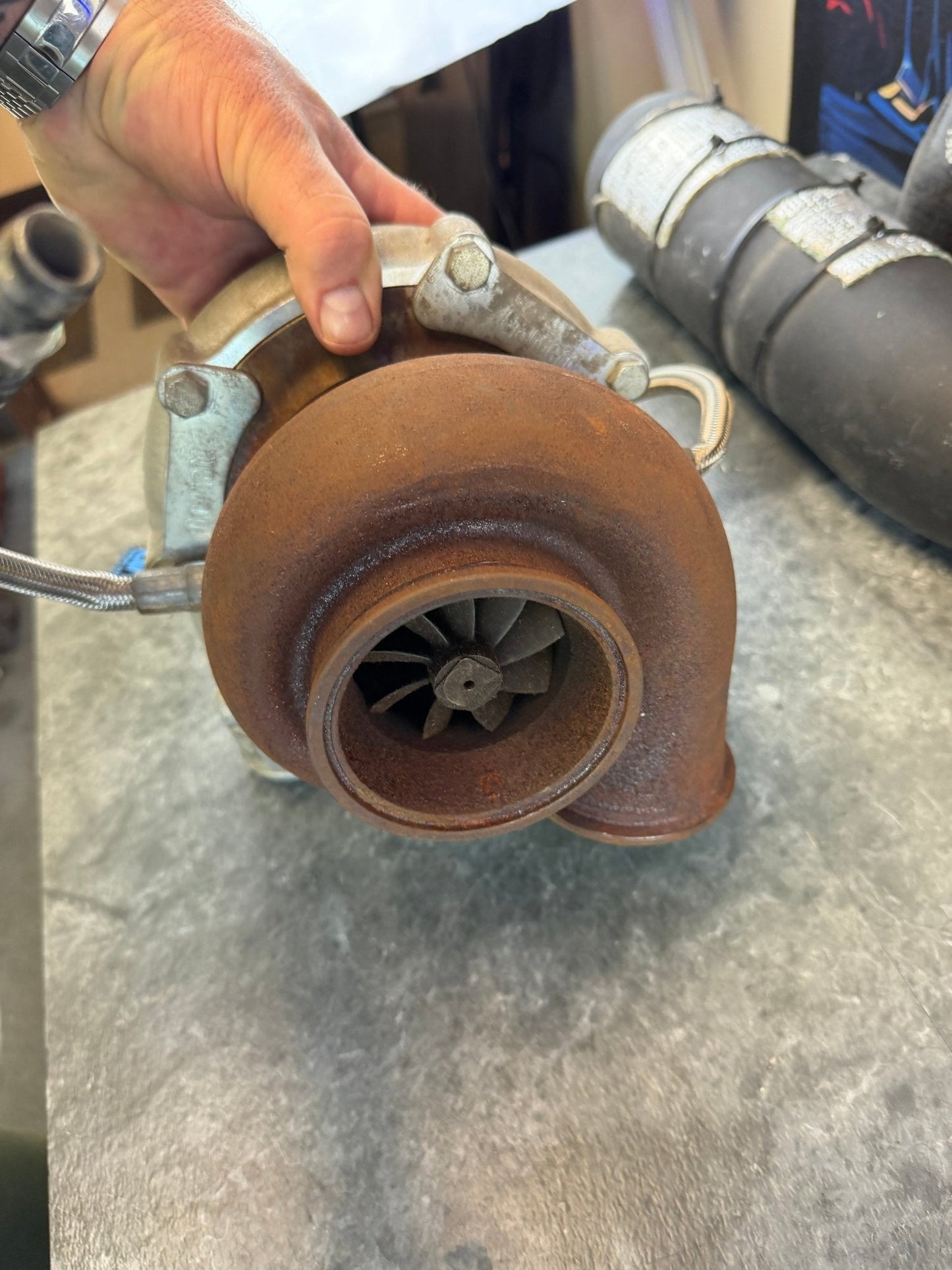 GARRETT “ 1050 “ G35-1050 GTX 3584 RS turbo Subaru STi & wrx 1000 + hp ball bearing billet