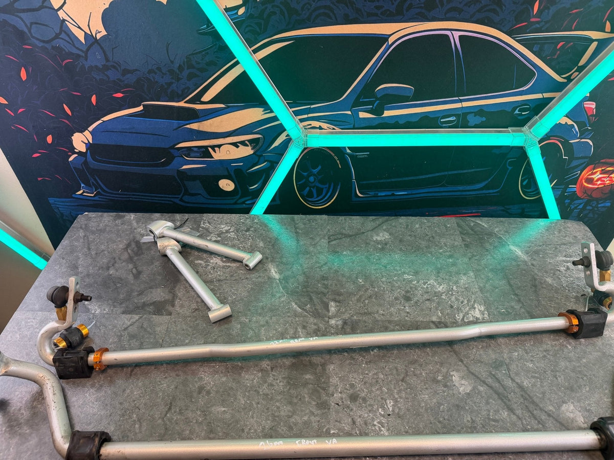 WHITELINE front and rear sway bars 2015 - 2021 STi 22 mm & 26 MM w/ end links NICE SHAPE