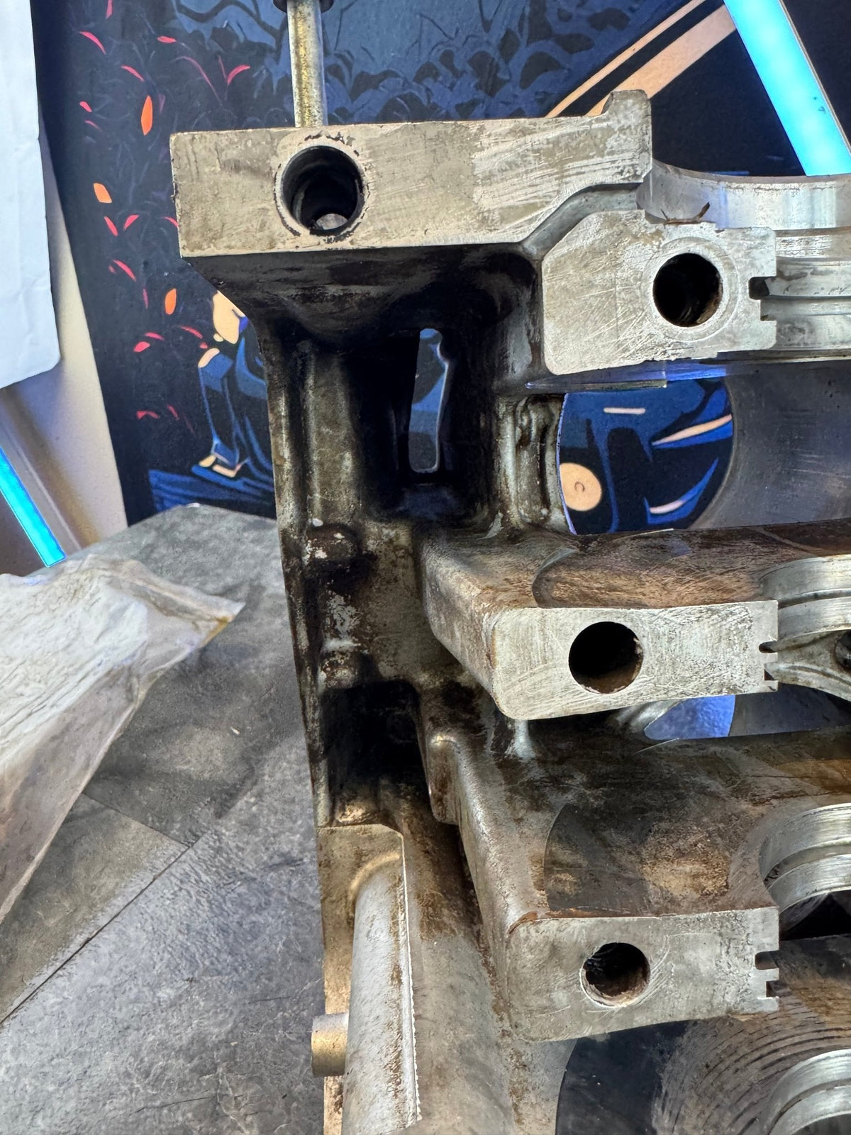 2004-2021 Subaru WRX & STi EJ255 EJ257 EJ 2.5L Engine Block Case Halves Short Block CORE Needs Work