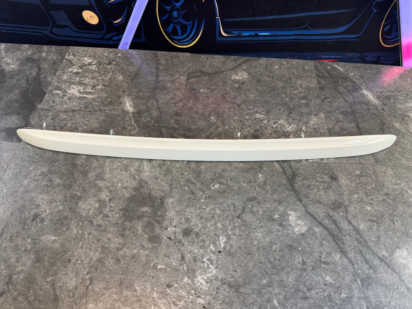 2015-2021 Subaru WRX STi Trunk Lid Garnish Trim License Light Panel White