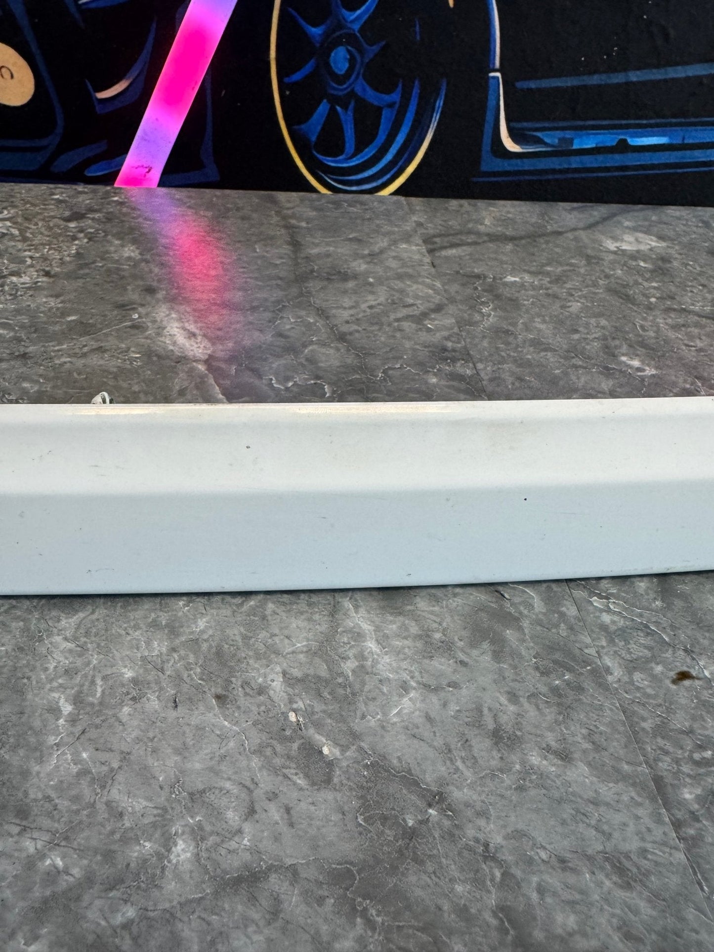 2015-2021 Subaru WRX STi Trunk Lid Garnish Trim License Light Panel White