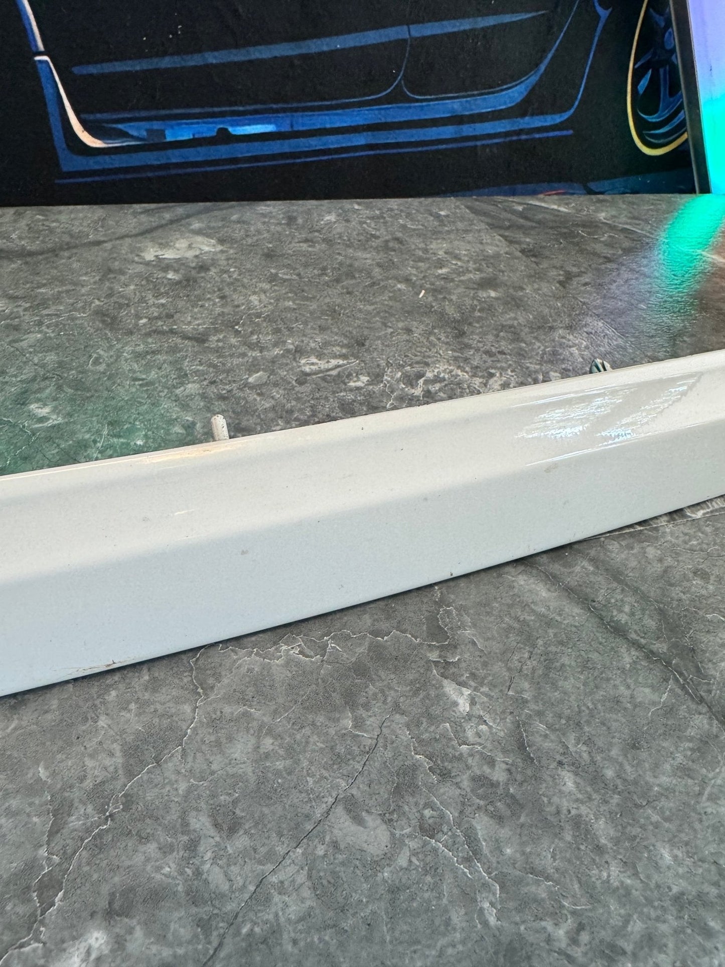 2015-2021 Subaru WRX STi Trunk Lid Garnish Trim License Light Panel White