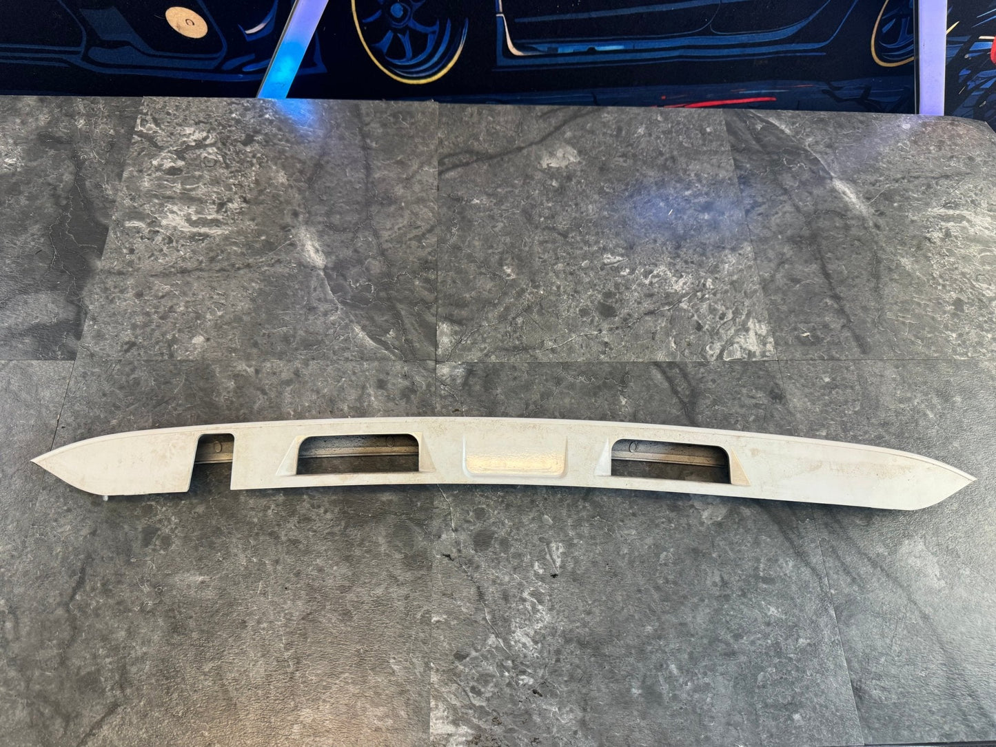 2015-2021 Subaru WRX STi Trunk Lid Garnish Trim License Light Panel White