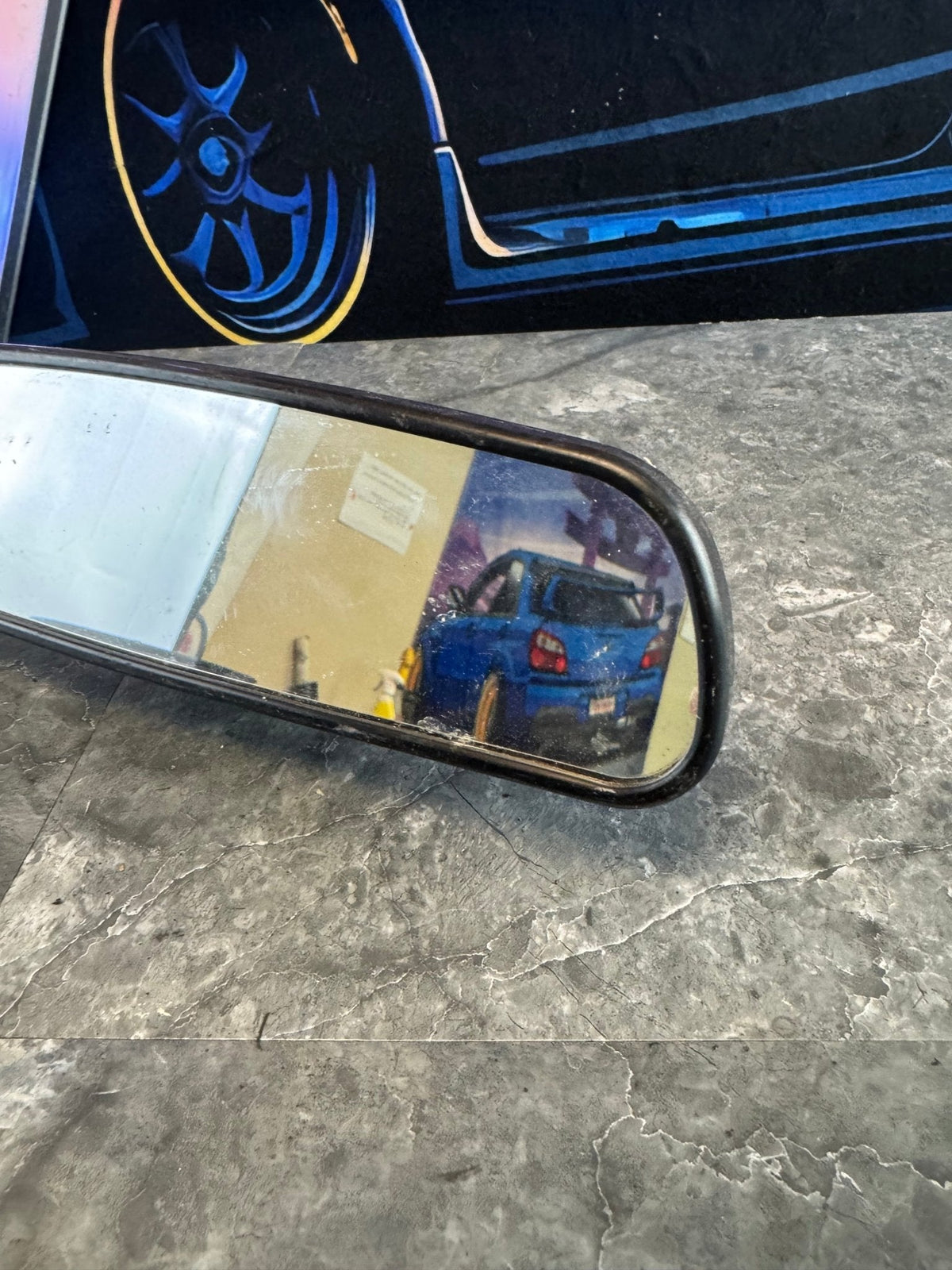 2002-2007 Subaru WRX 2004-2007 STi OEM Rear View Mirror Center Assembly