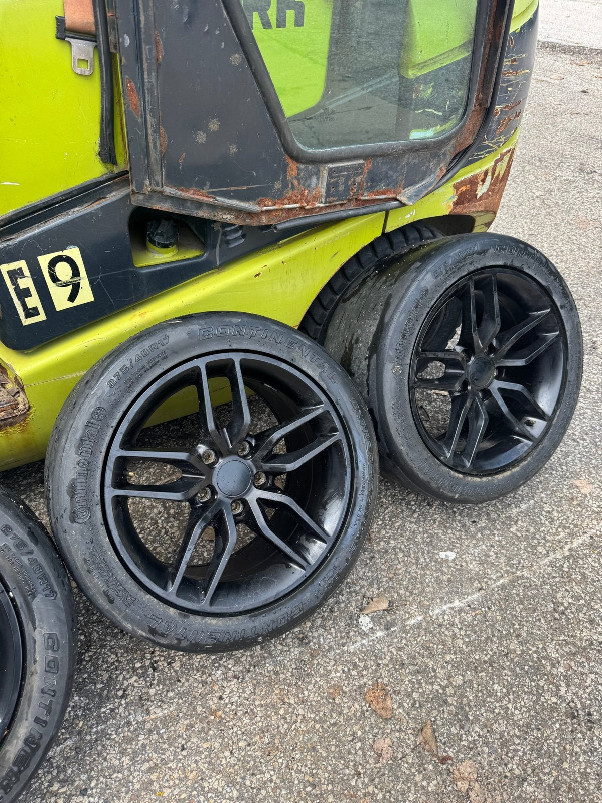 Jegs C7 Corvette Stingray Style Wheels Set Of 4 17x9.5 +56 5x114.3