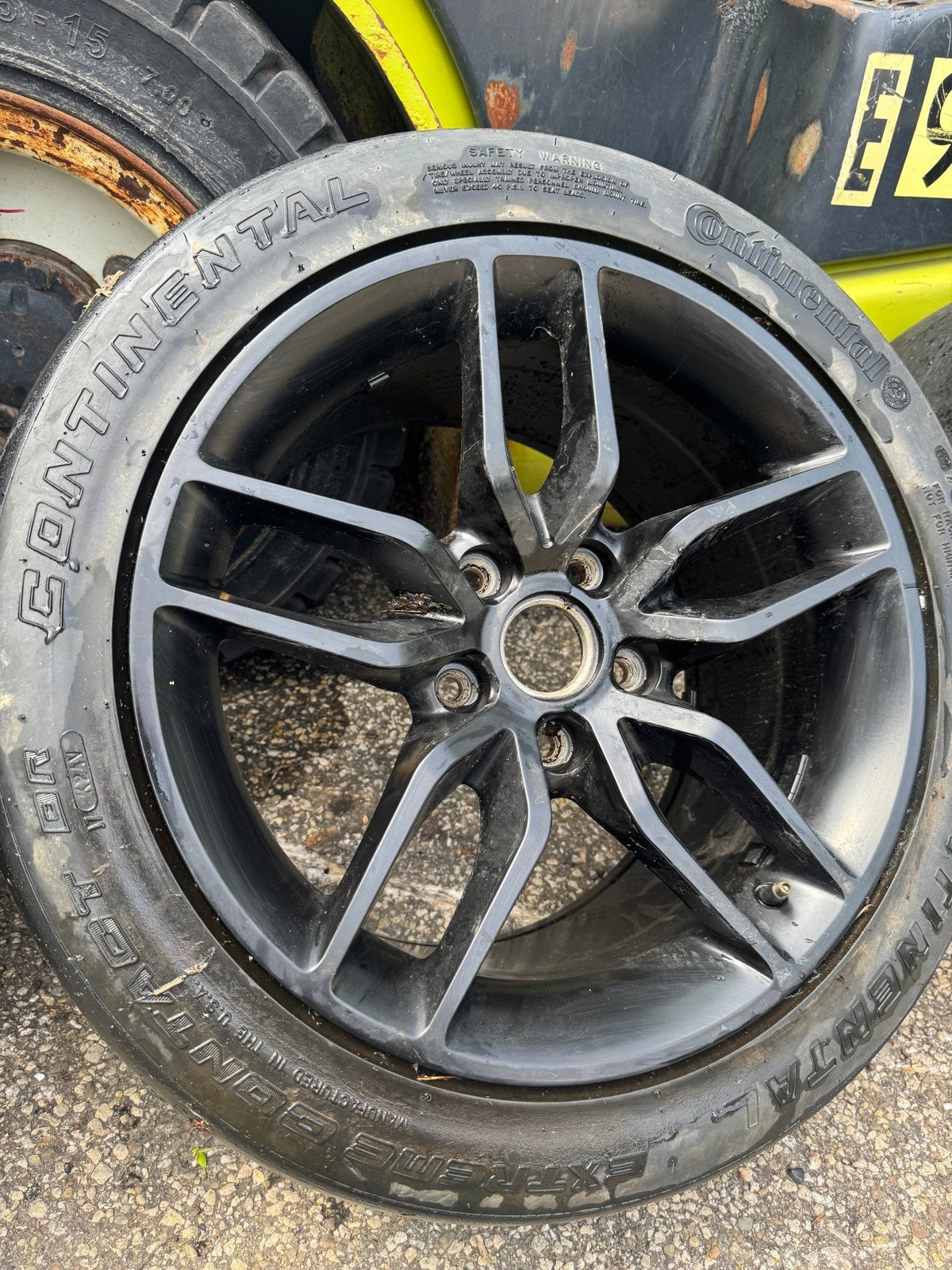 Jegs C7 Corvette Stingray Style Wheels Set Of 4 17x9.5 +56 5x114.3
