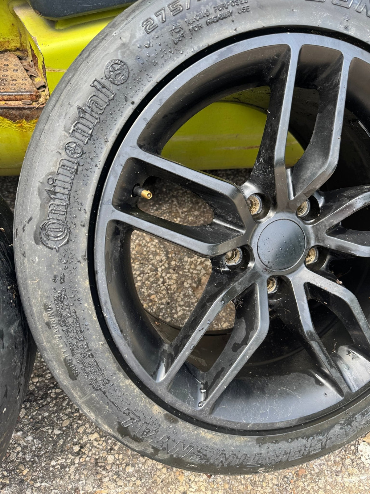 Jegs C7 Corvette Stingray Style Wheels Set Of 4 17x9.5 +56 5x114.3