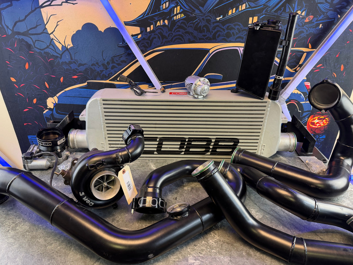650 HP turbo kit 2015 -2021 Subaru STi VA EJ257 BTP dom 5 Cobb FMIC IAG big bore throttlebody HKS I WIRE