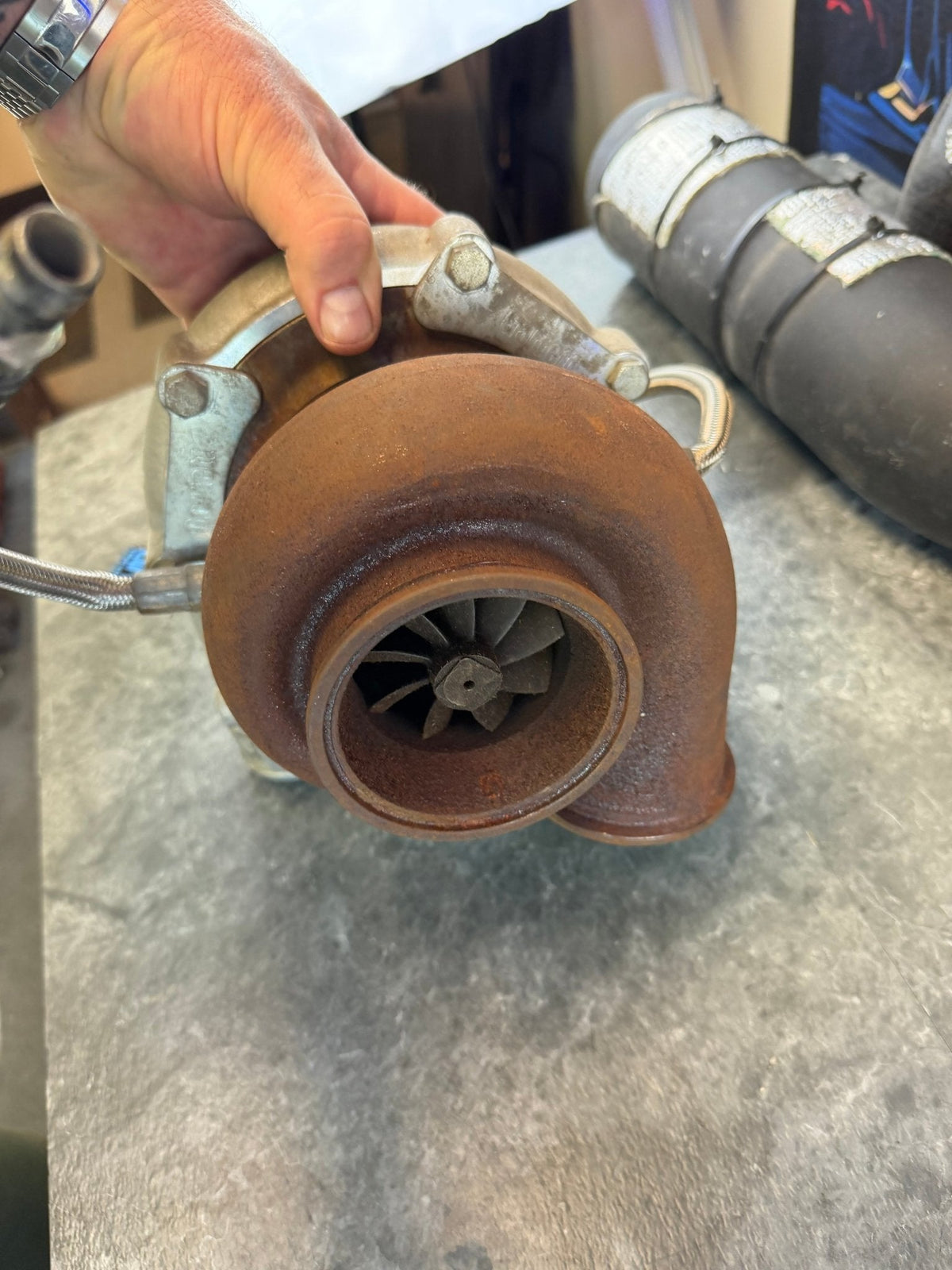 GARRETT “ 1050 “ G35-1050 GTX 3584 RS turbo Subaru STi & wrx 1000 + hp ball bearing billet