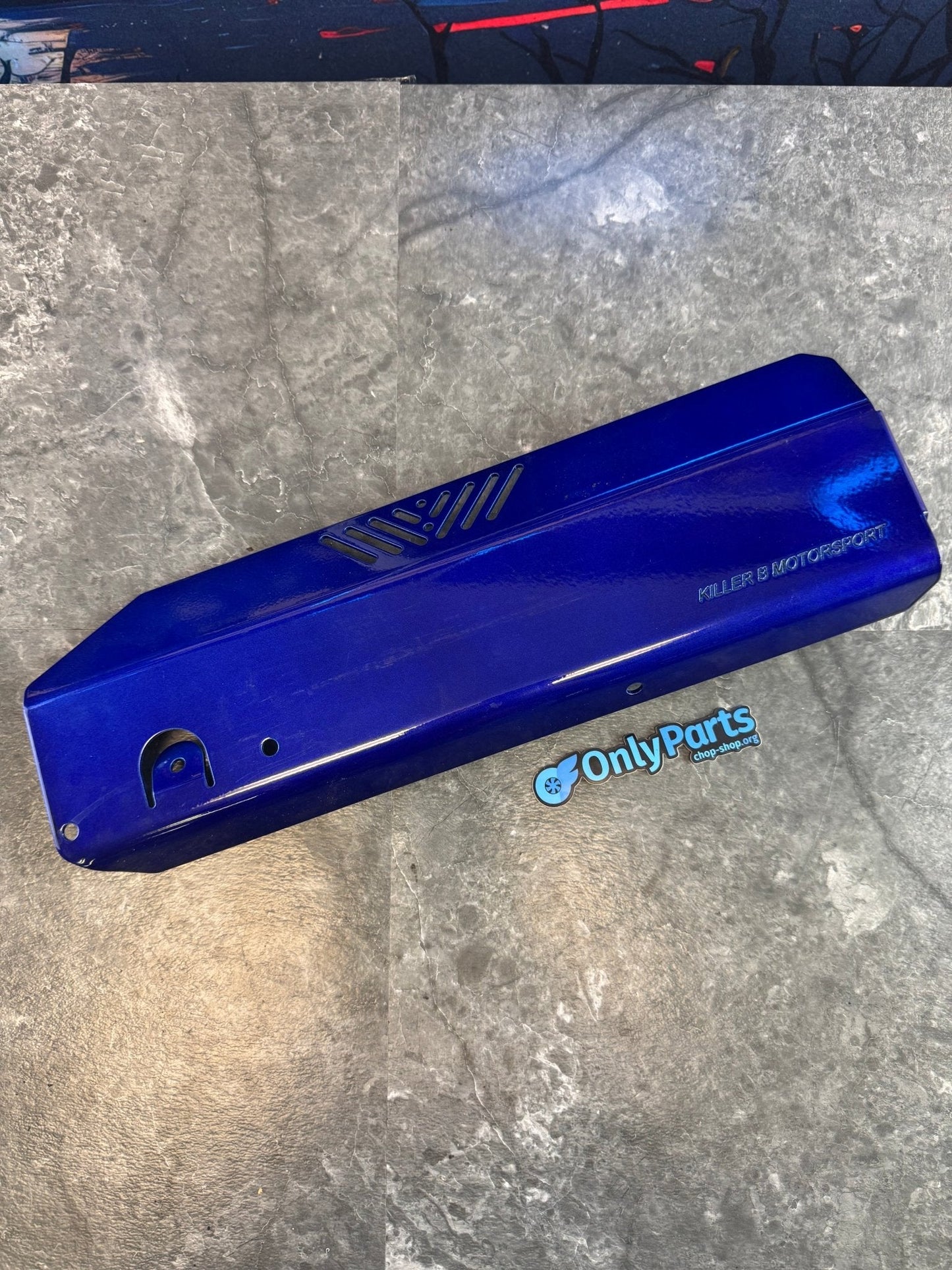 2004-2007 Subaru WRX STi Killer B Alternator Belt Pulley Cover Powder Coated Rare