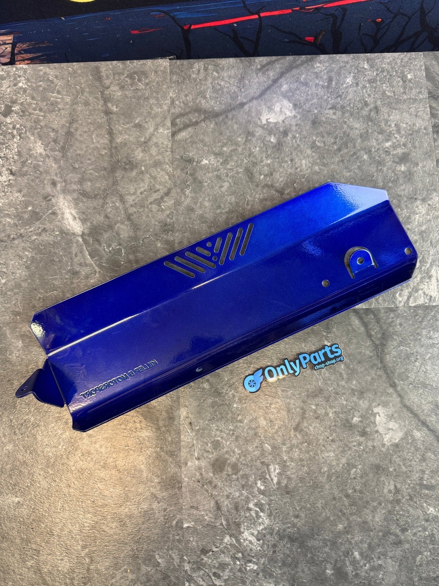 2004-2007 Subaru WRX STi Killer B Alternator Belt Pulley Cover Powder Coated Rare