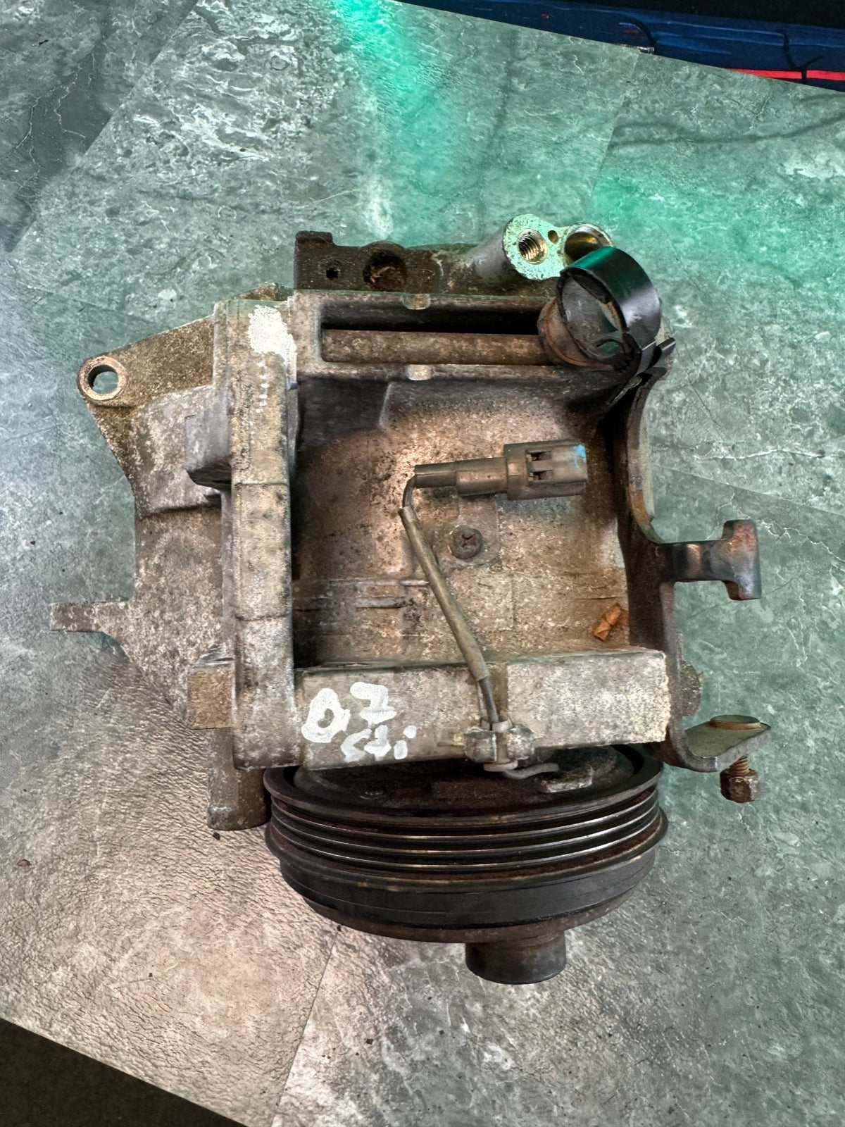 2004-2007 Subaru Impreza WRX & STi AC Compressor With Bracket