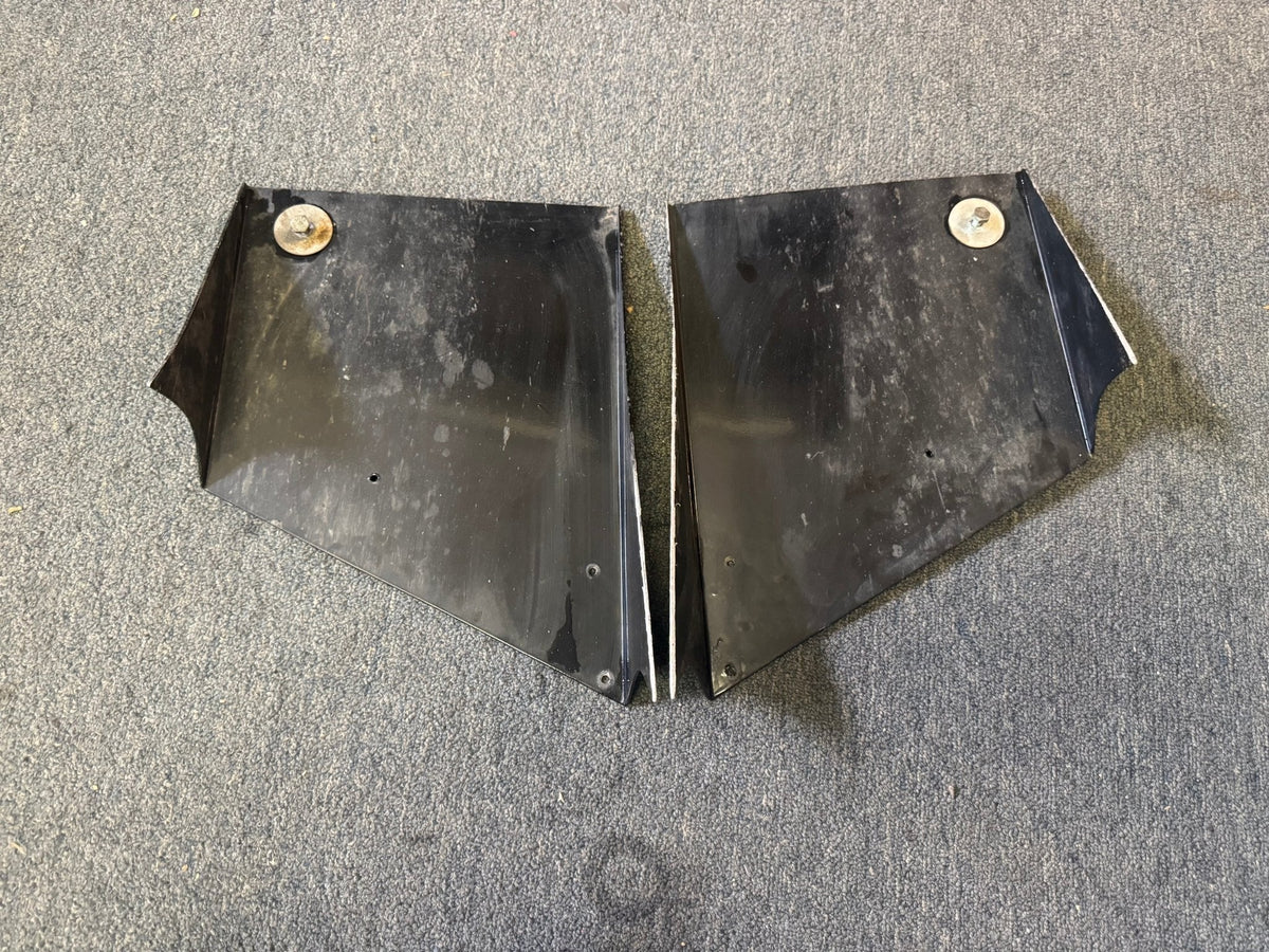 Strafe Design Rear Diffuser Driver Passenger Pieces 2008-2014 Subaru WRX STi