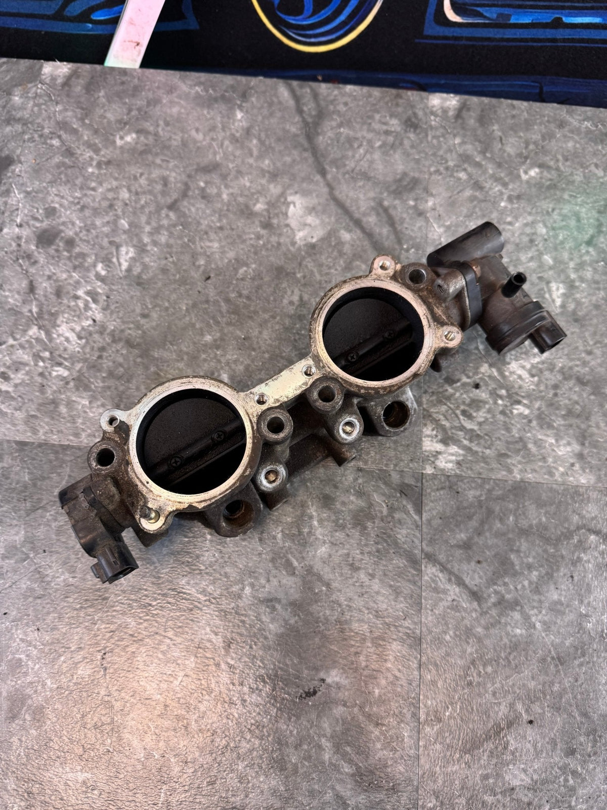 2002-2003 Subaru Impreza WRX Engine OEM Intake Manifold TGV