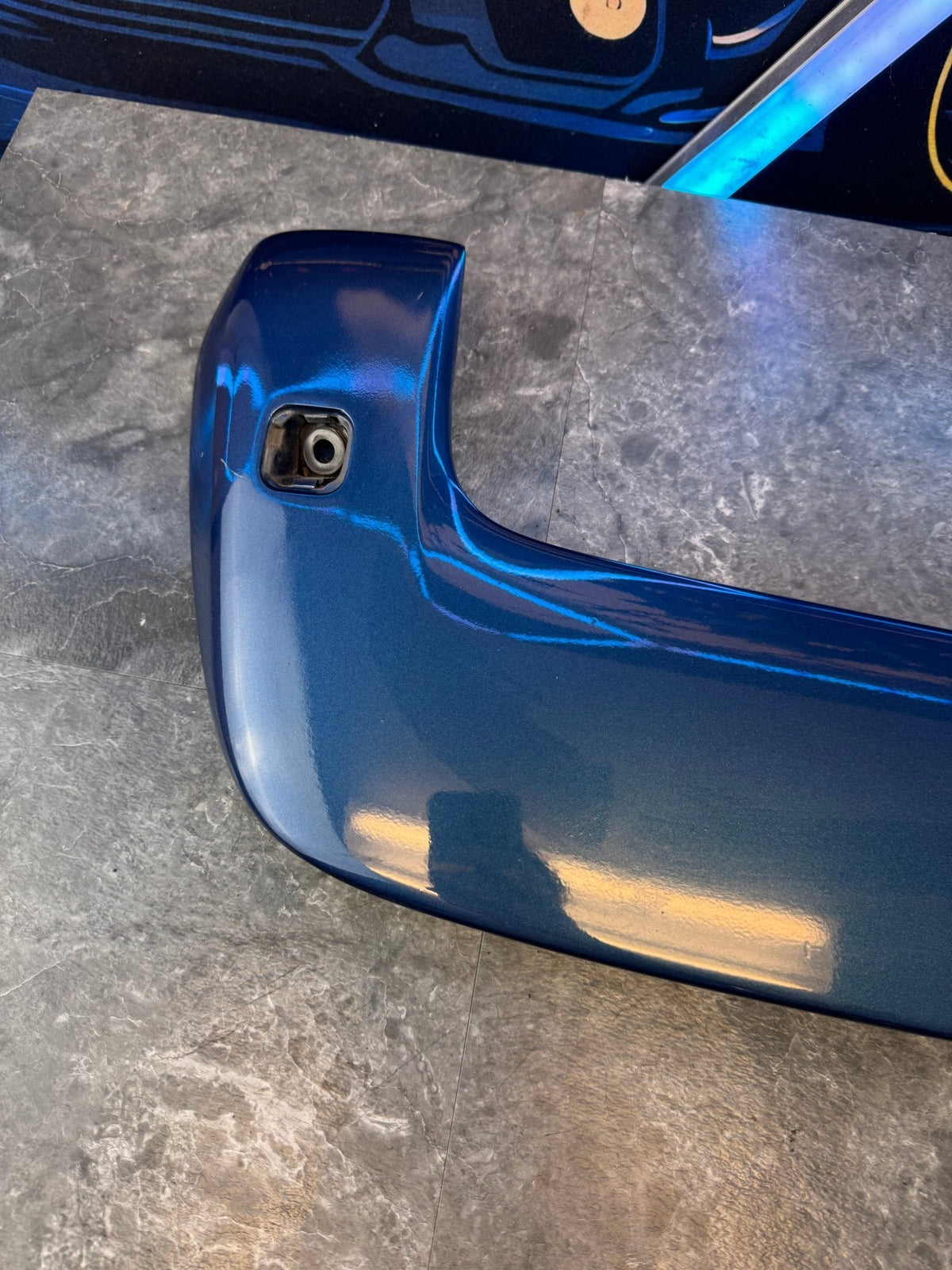 2002-2007 Subaru WRX OEM Wagon Spoiler Wing Assembly Custom Painted (Strut Wall)