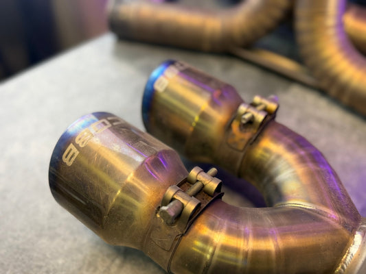 COBB TUNING 2011 - 2021 Subaru sti & wrx FULL TI titanium catback exhaust quad tip
