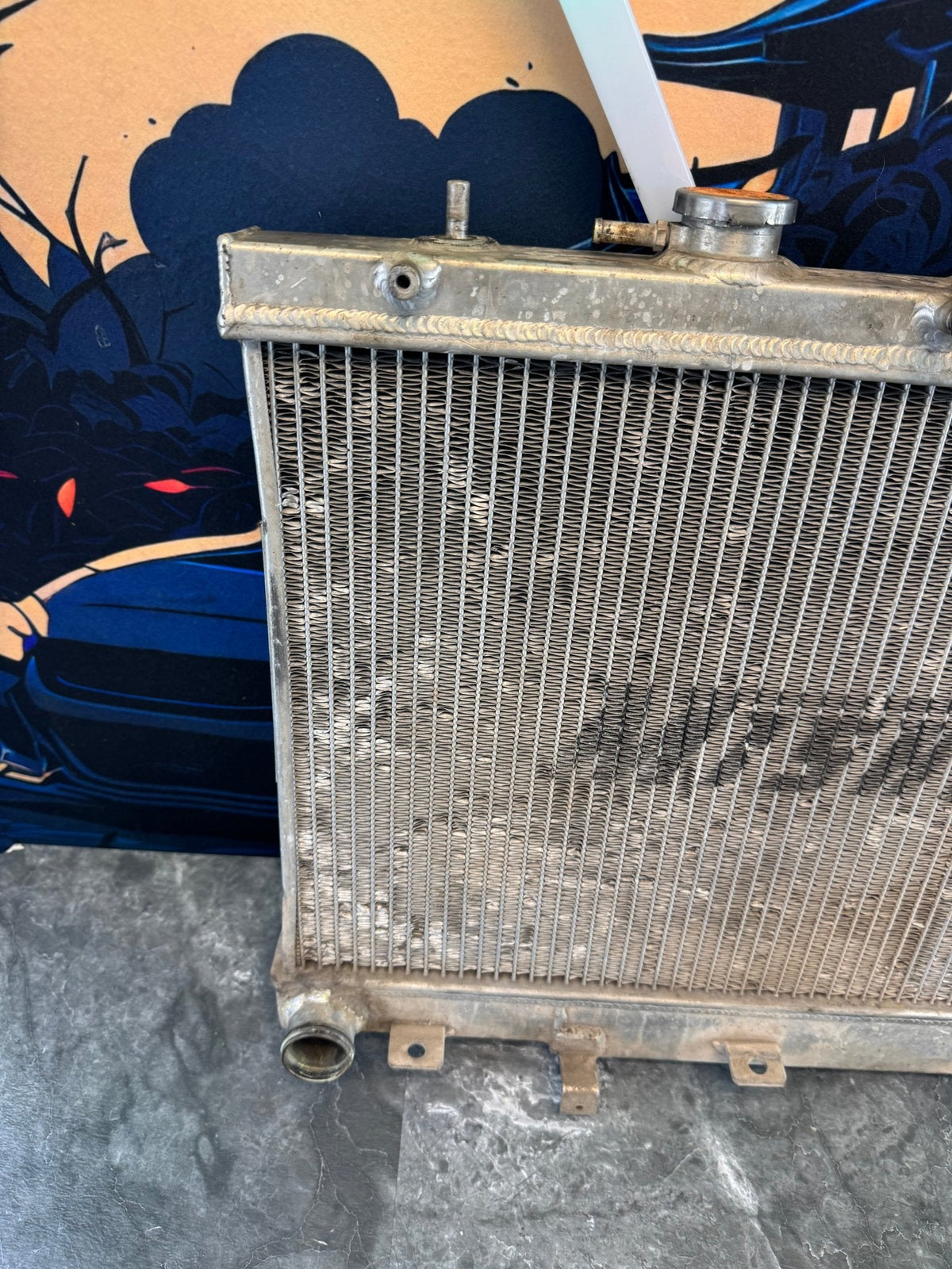 2001-2007 Subaru WRX STi Mishimoto All Aluminum Radiator Assembly