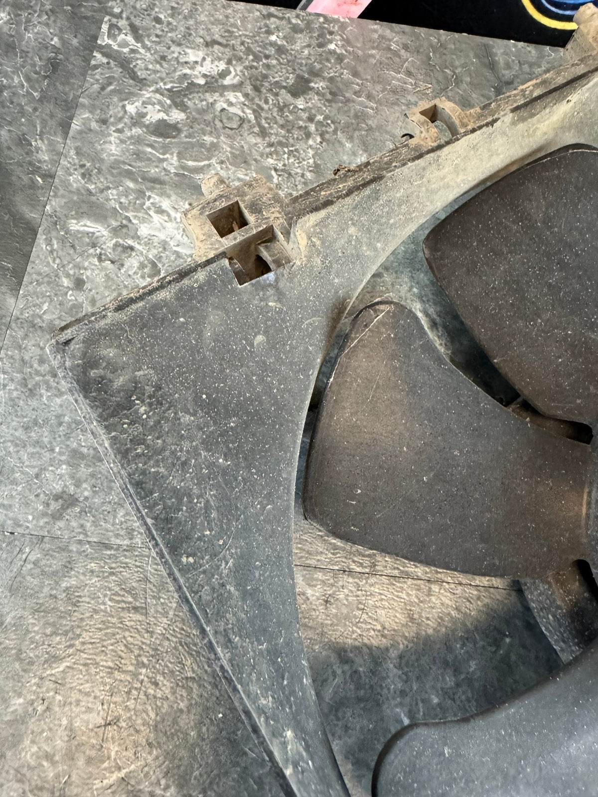 2004-2007 Subaru Impreza WRX STi OEM Right Radiator Fan and Shroud