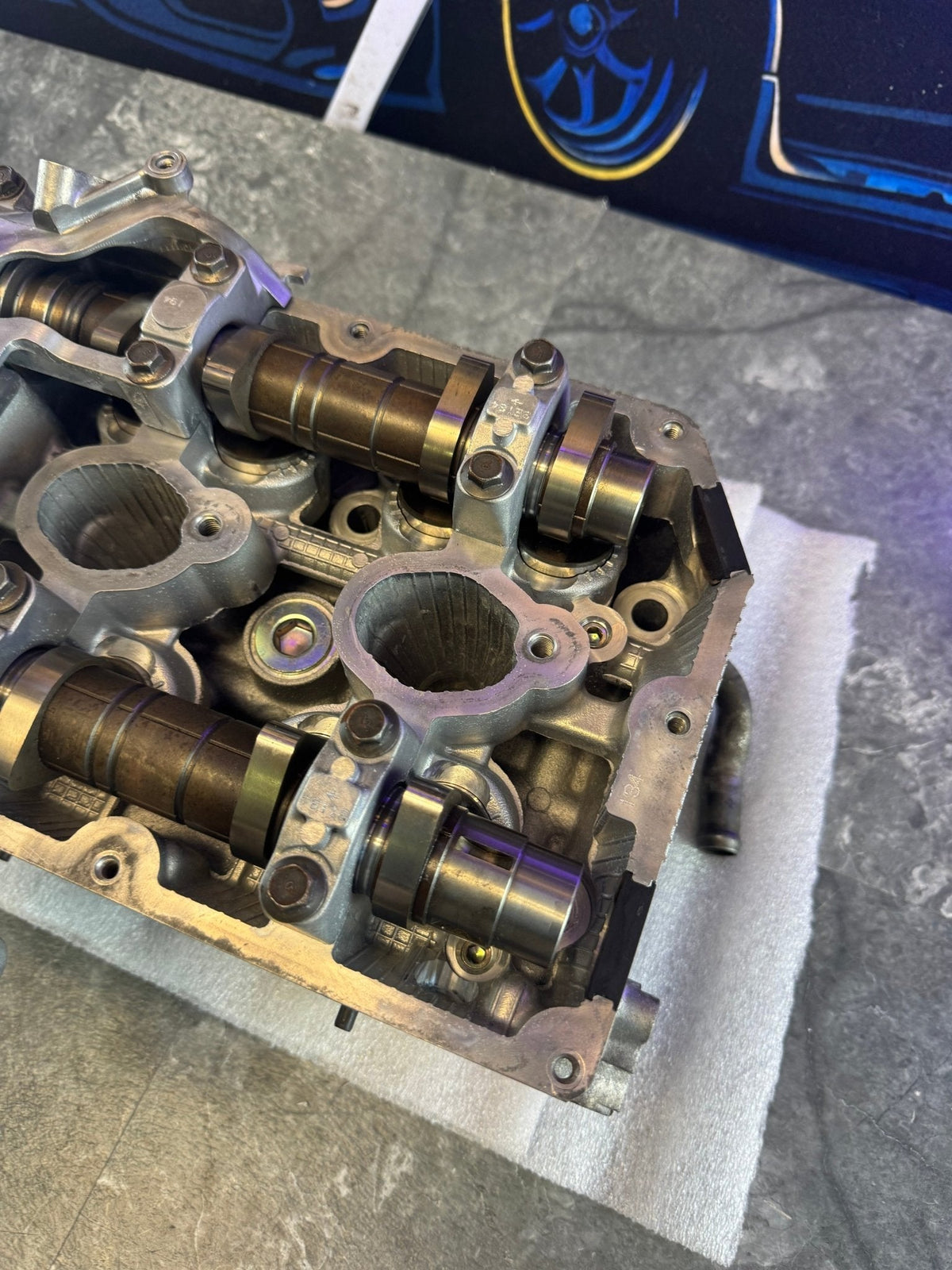 2004-2006 Subaru WRX STi OEM B25 SAVCS Right Cylinder Head Refreshed Tested