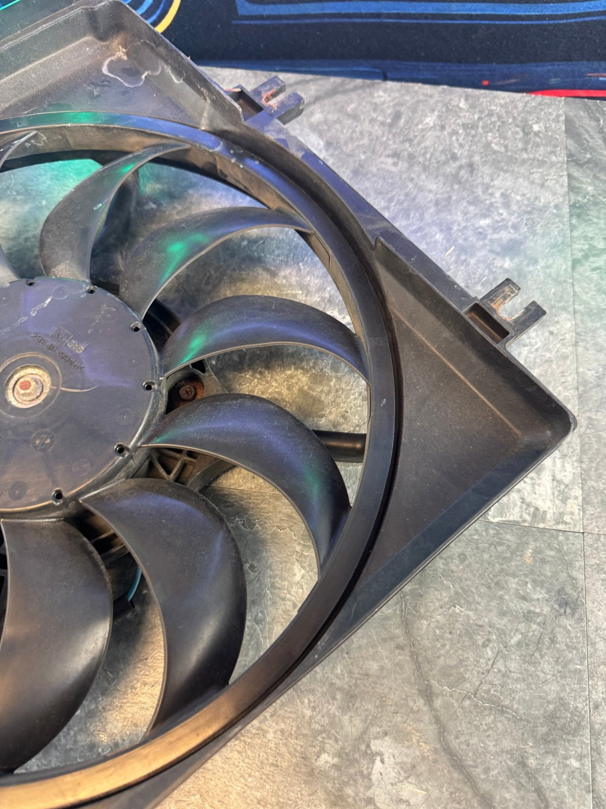 2008-2014 Subaru Impreza WRX STi OEM Radiator Fan 9-Blade Cooling Fan