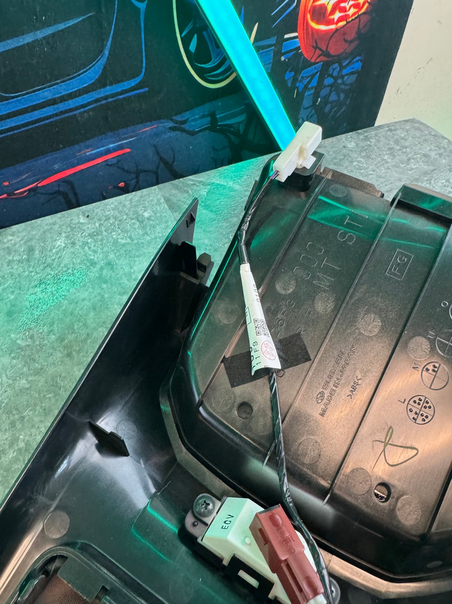 2008-2014 Subaru Impreza WRX STi OEM Center Shifter Console