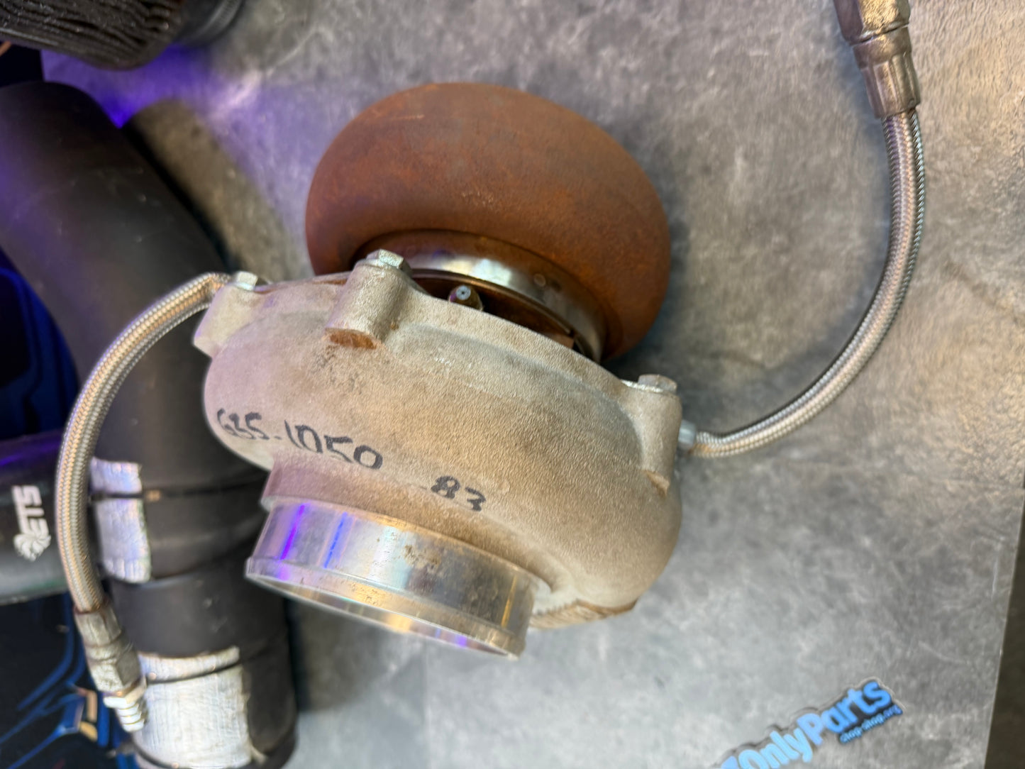 GARRETT “ 1050 “ G35-1050 GTX 3584 RS turbo Subaru STi & wrx 1000 + hp ball bearing billet