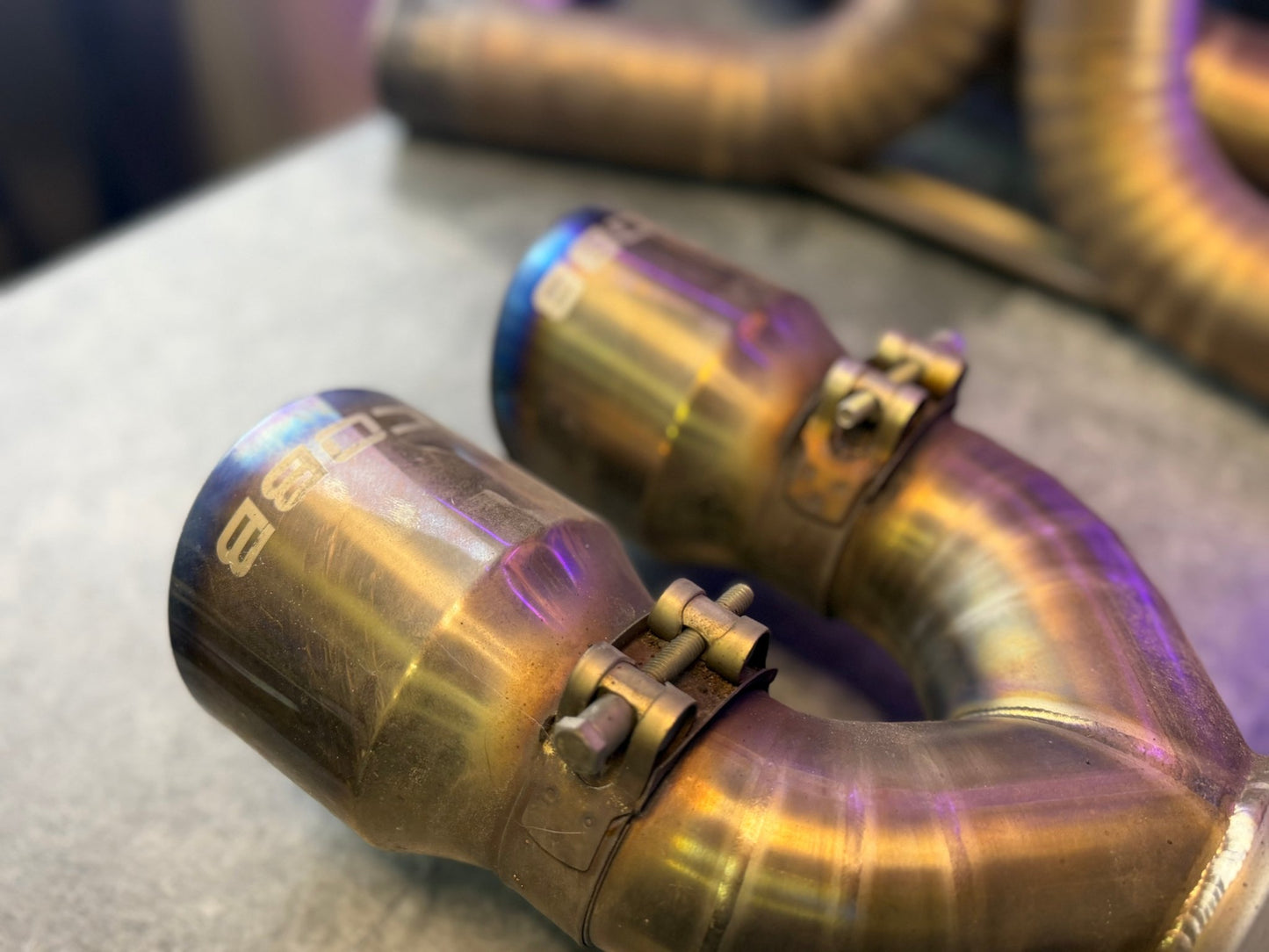 COBB TUNING 2011 - 2021 Subaru sti & wrx FULL TI titanium catback exhaust quad tip