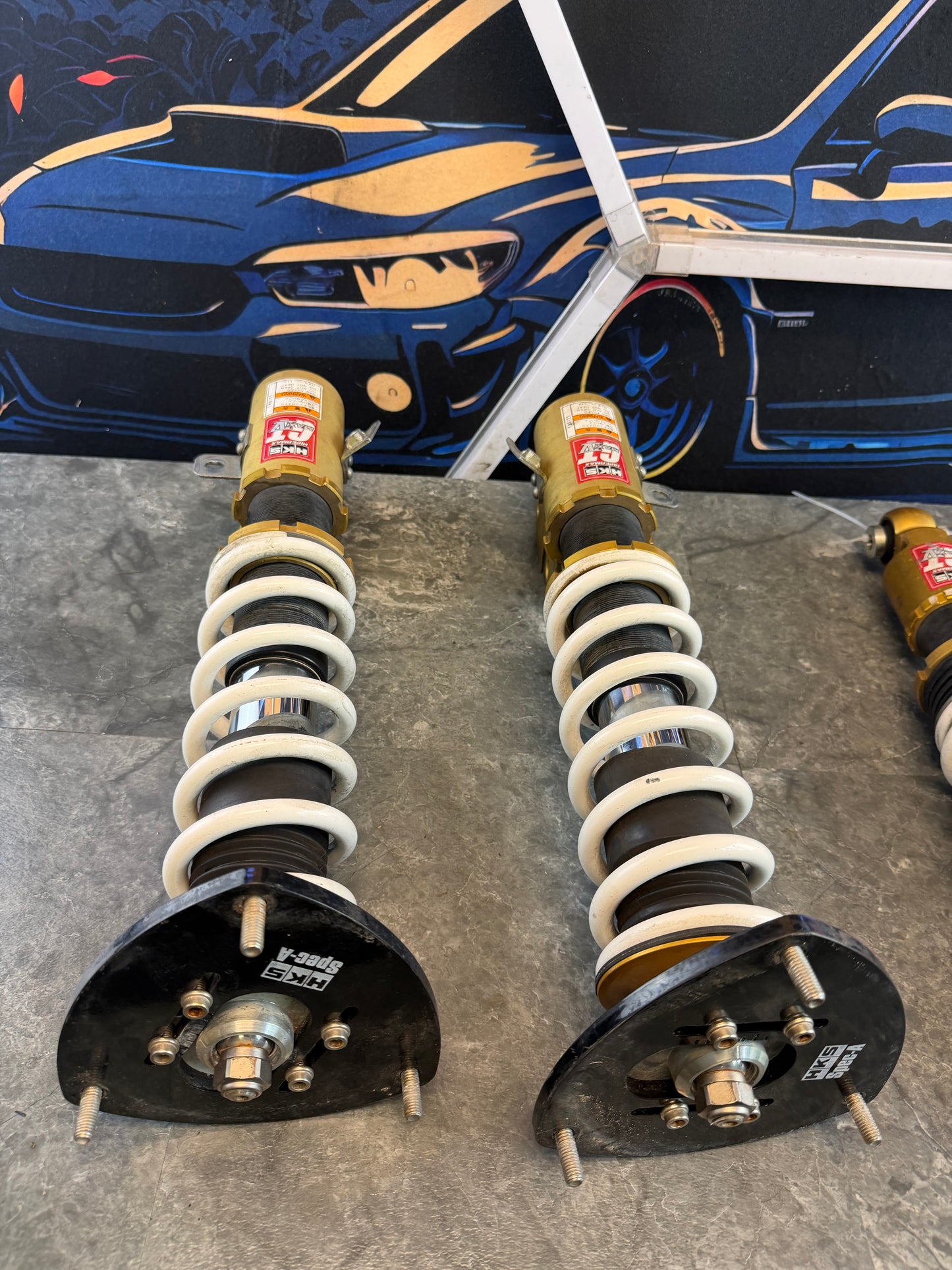 HKS A SPEC hipermax GT IX adjustable coil over suspension 2015-2021 Subaru STi 5x114