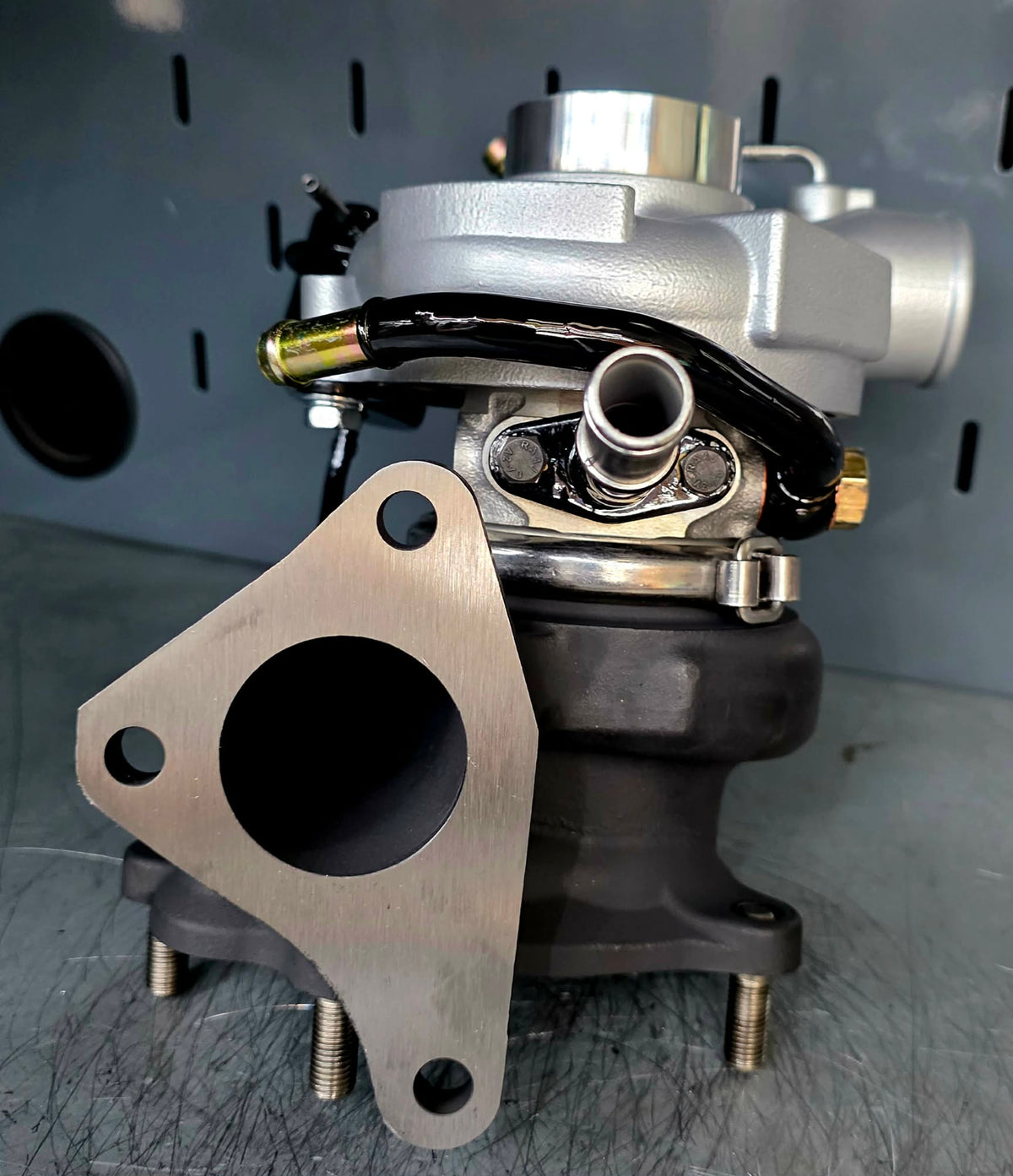 FP “ blue “ forced performance stock location turbo Subaru STi & wrx HCFI