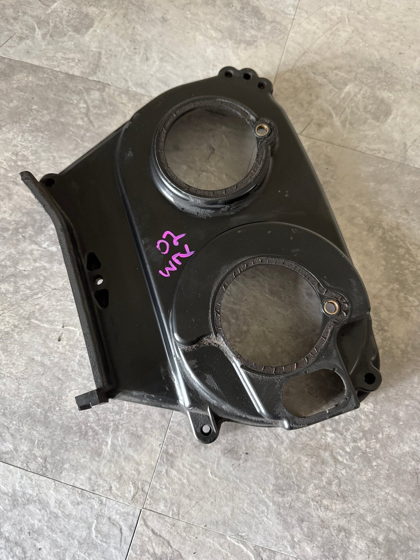 02-14 Subaru Impreza WRX 2.5L Turbo LH Left Timing Cover 13575AA130