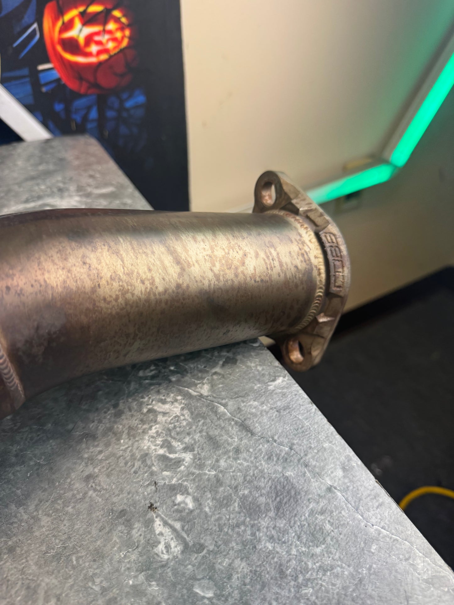 2008-2014 Subaru WRX STi Cobb Tuning GESi 3-Inch High Flow Catted Dual Bung Downpipe