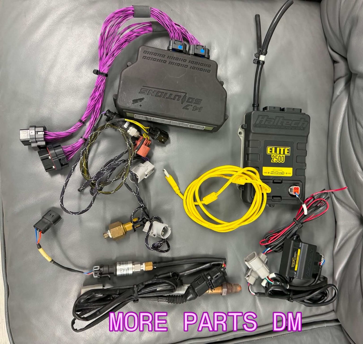 HALTECH elite 2500 stand alone ecu kit VA Subaru STi ej257 w/ WB1 , oil & coolant temp sensors