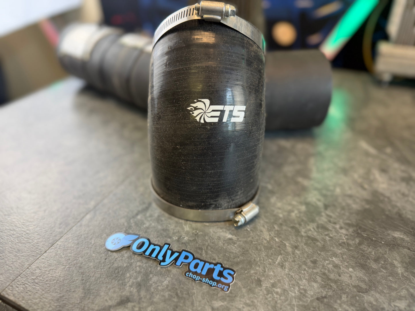 ETS cold air intake ROTATED Subaru STi 4” speed density