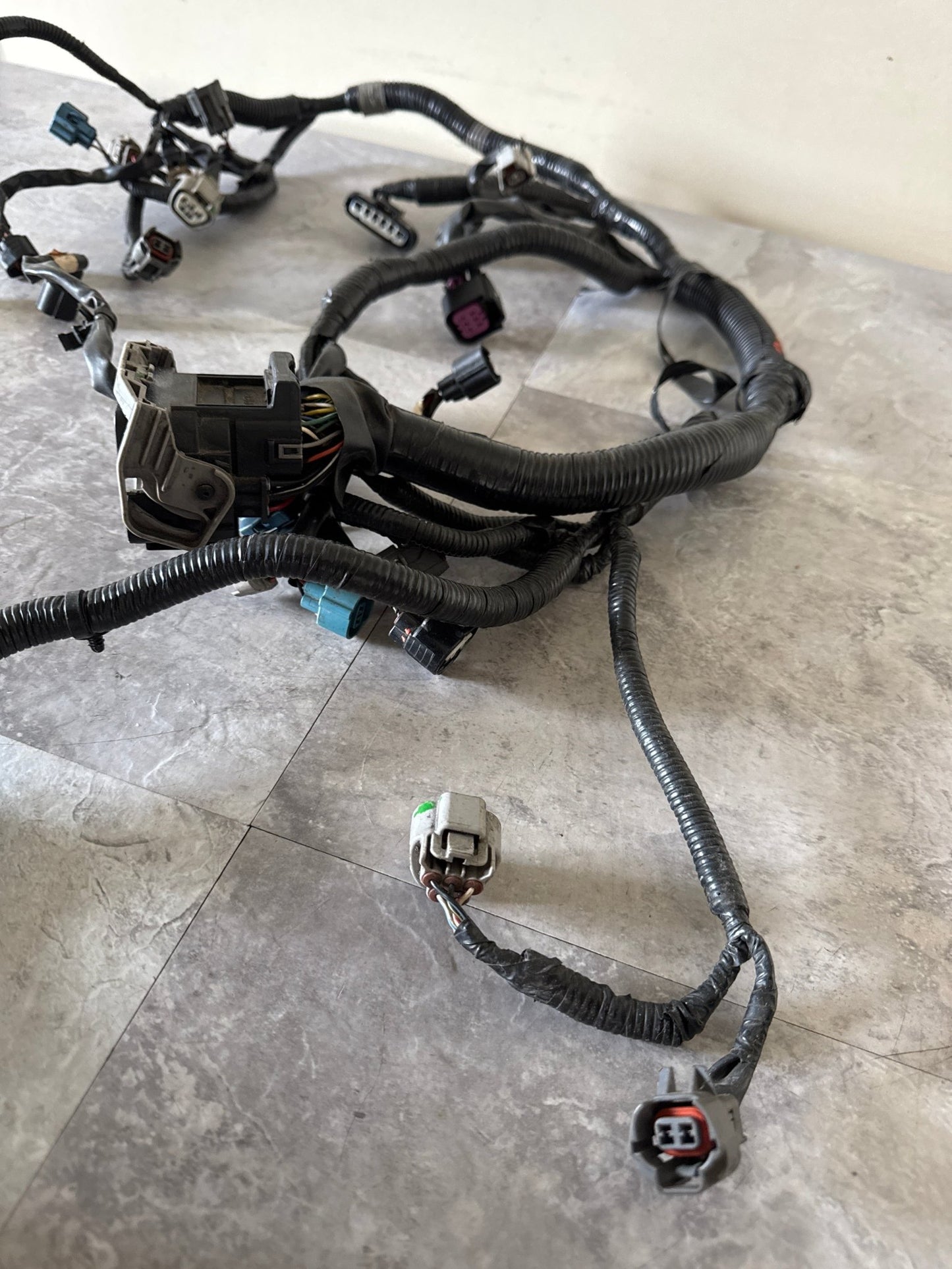 2010 SUBARU WRX STI OEM ENGINE MOTOR WIRING HARNESS COMPLETE ASSEMBLY FACTORY