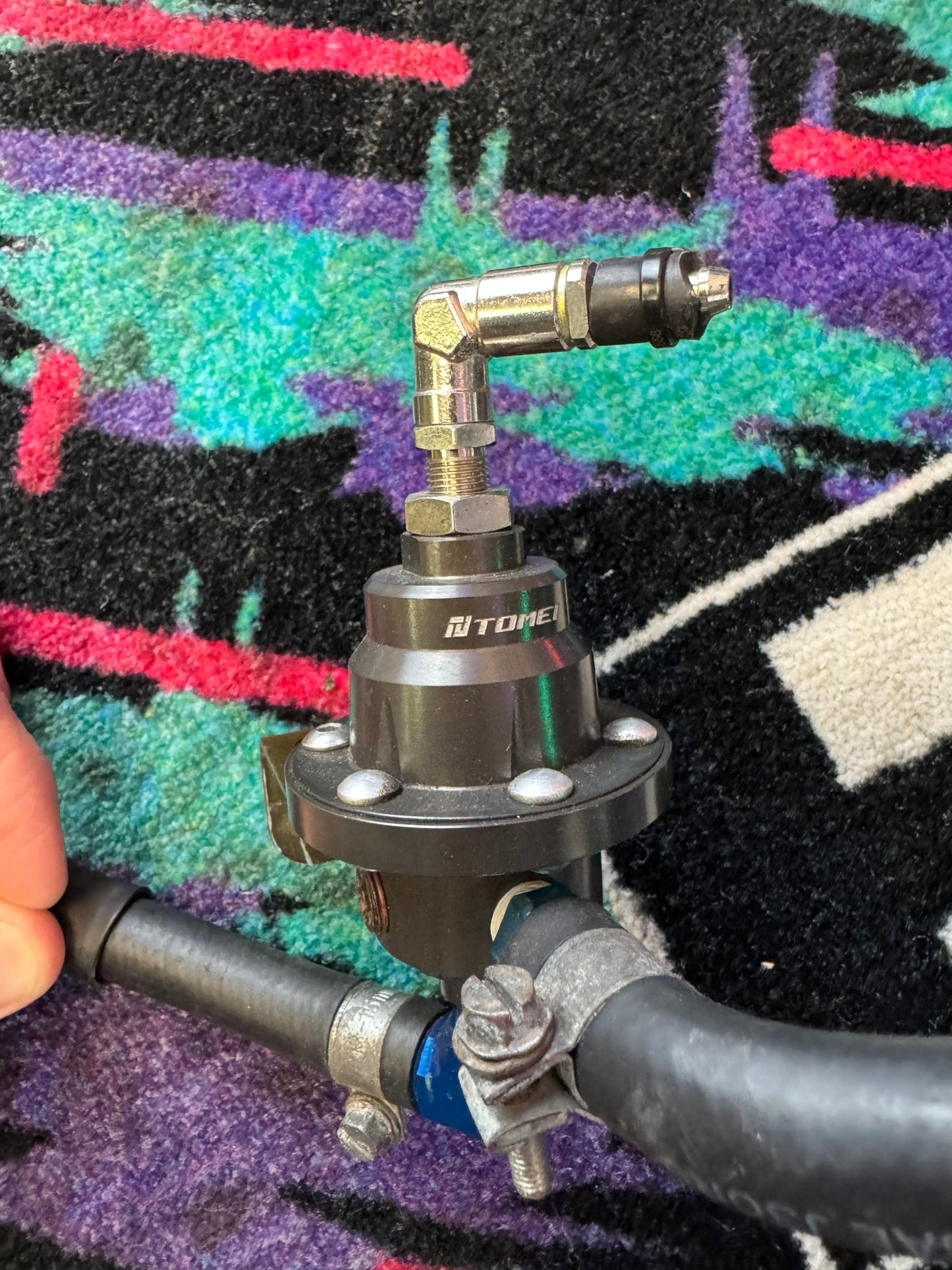 2002-2021 Subaru WRX STi Tomei Fuel Pressure Regulator With Cobb Ethanol Sensor Unfinished Kit P2