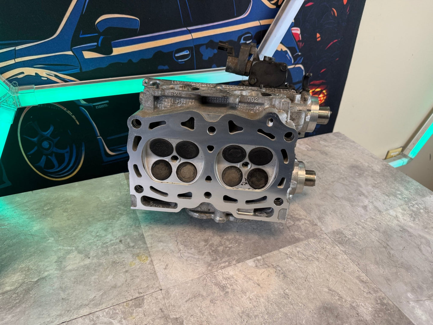 B25 Subaru STi cylinder heads 2004 - 2006 single AVCS SAVCS wrx ej255 legacy gt forester xt