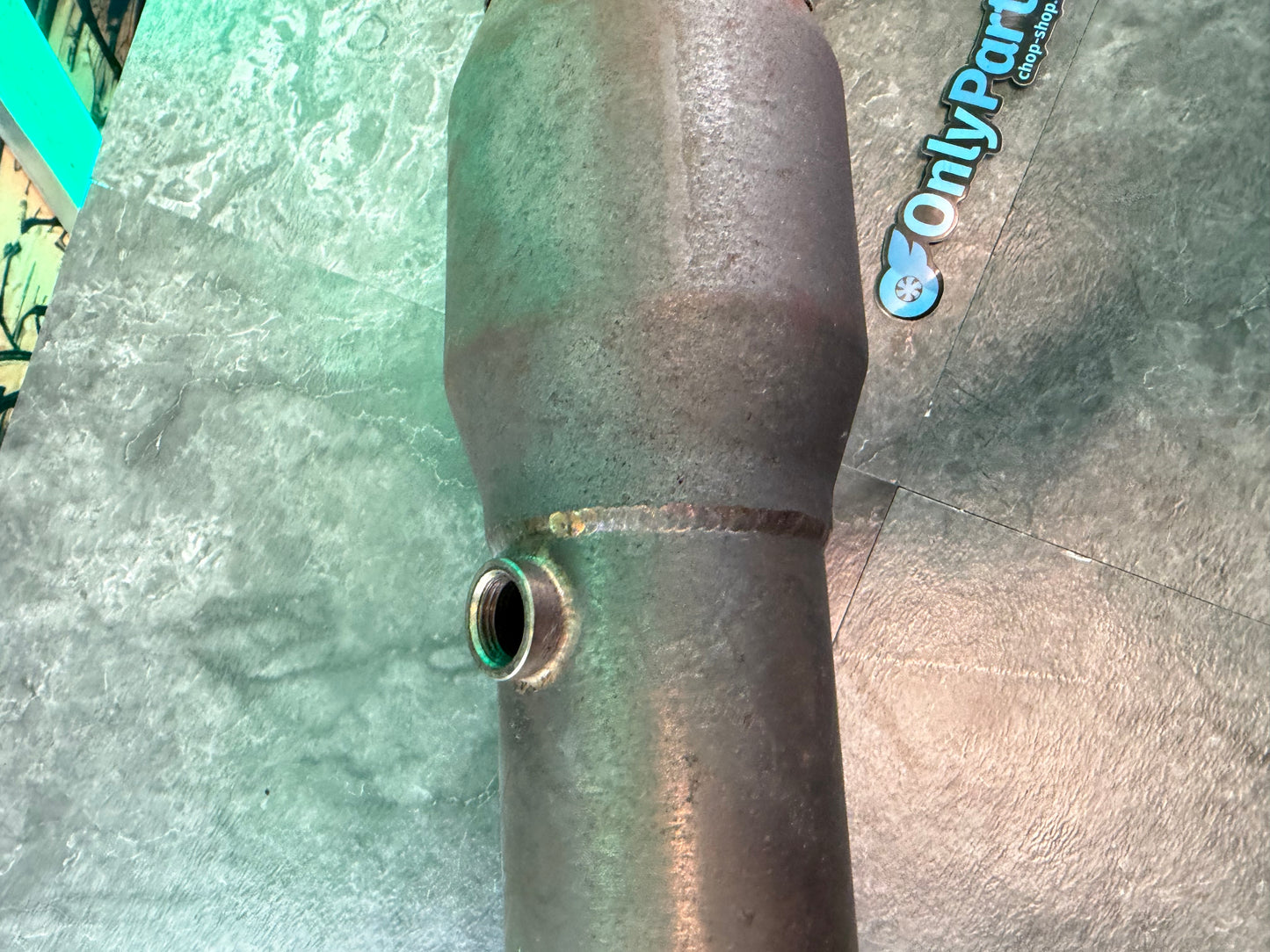 Cobb v1 catted downpipe Subaru STi 2008-2021 ej257 wrx 08-14 ej255 ( has 2 o2 bungs )