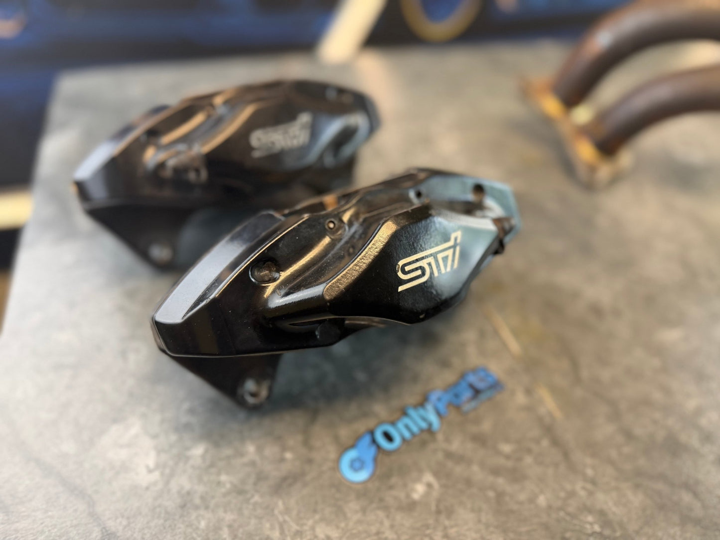 OEM Subaru STi rear brembo brakes 2008 - 2017 ( wrx swap ) legit brake calipers