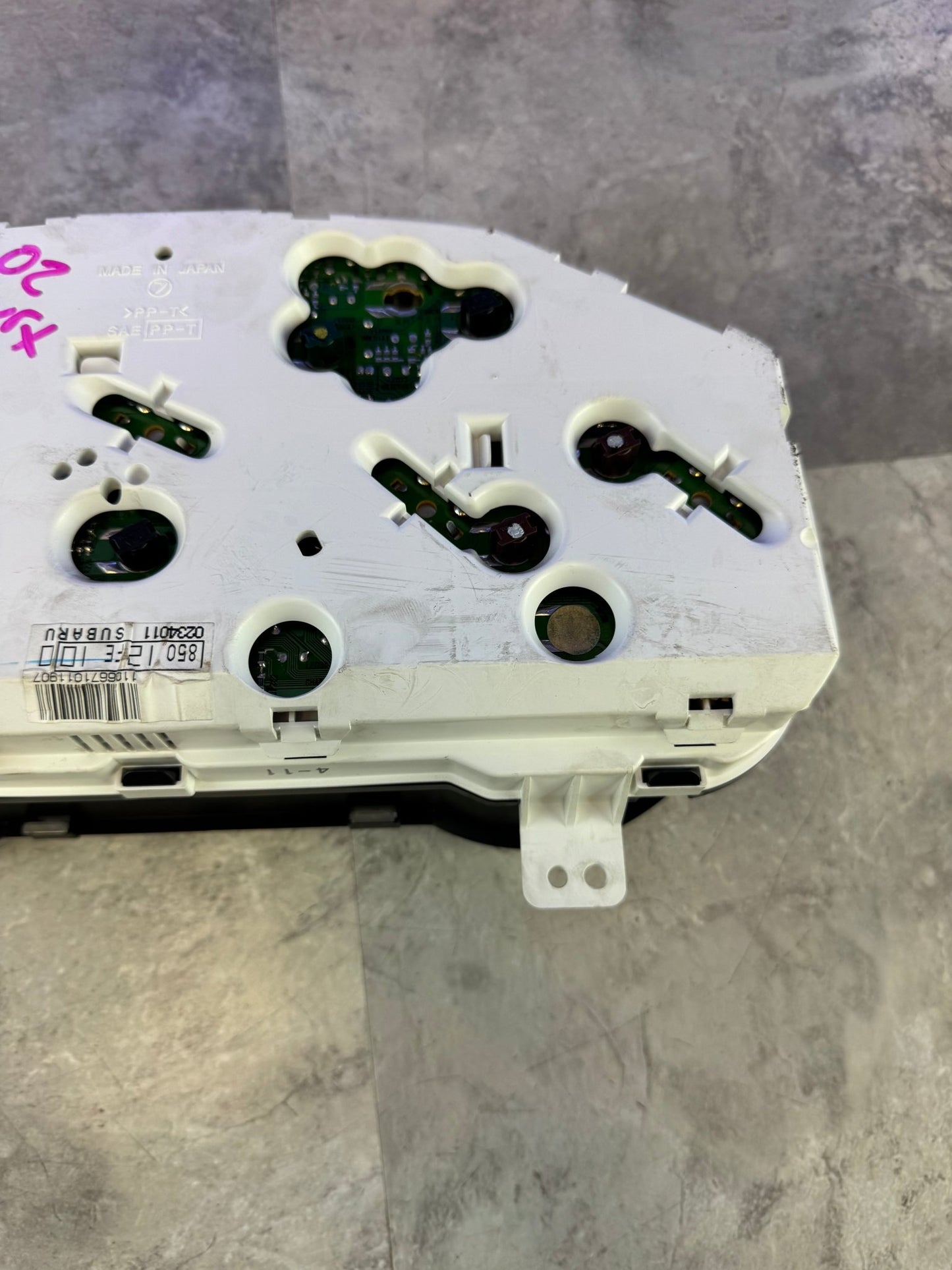 OEM 2002 Subaru Impreza WRX Instrument Gauge Cluster 173k TESTED