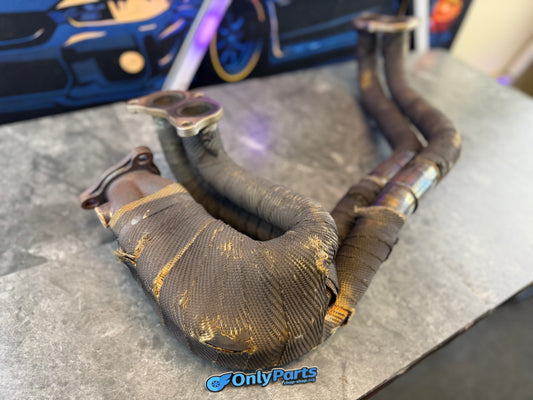 TOMEI UELH unequal length header 3 bolt SUBARU STi & WRX EJ257 EJ255 turbo exhaust manifold