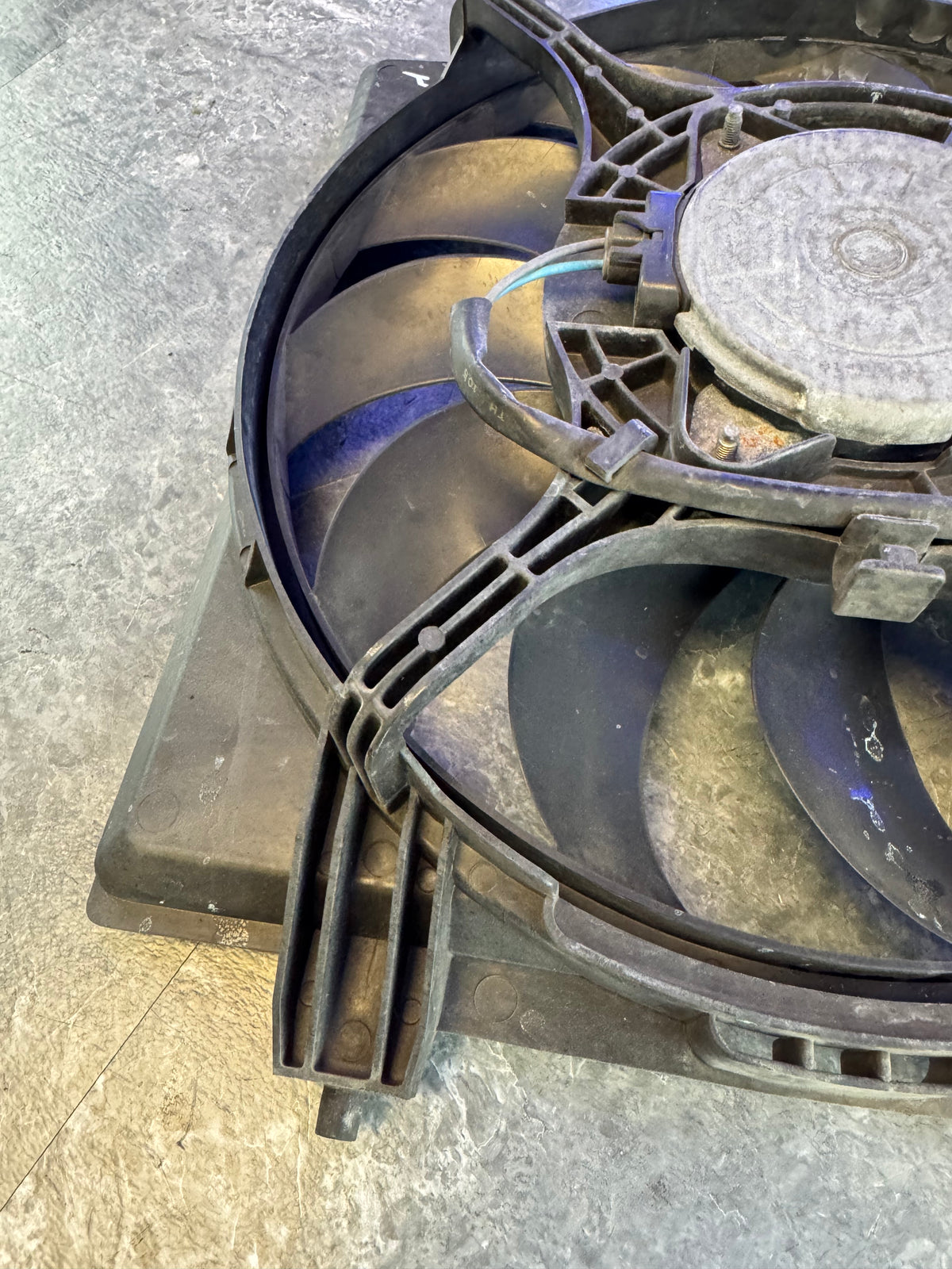2008-2014 Subaru Impreza WRX STi OEM Radiator Fan 9-Blade Cooling Fan