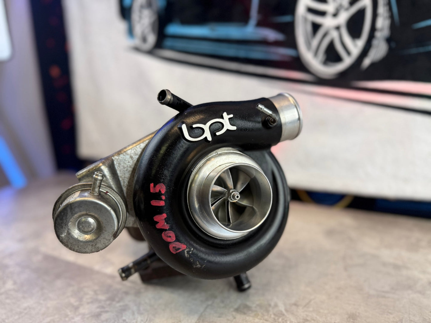 BTP blouch stock location turbo Subaru wrx & STi dom 1.5 xtr ball bearing billet