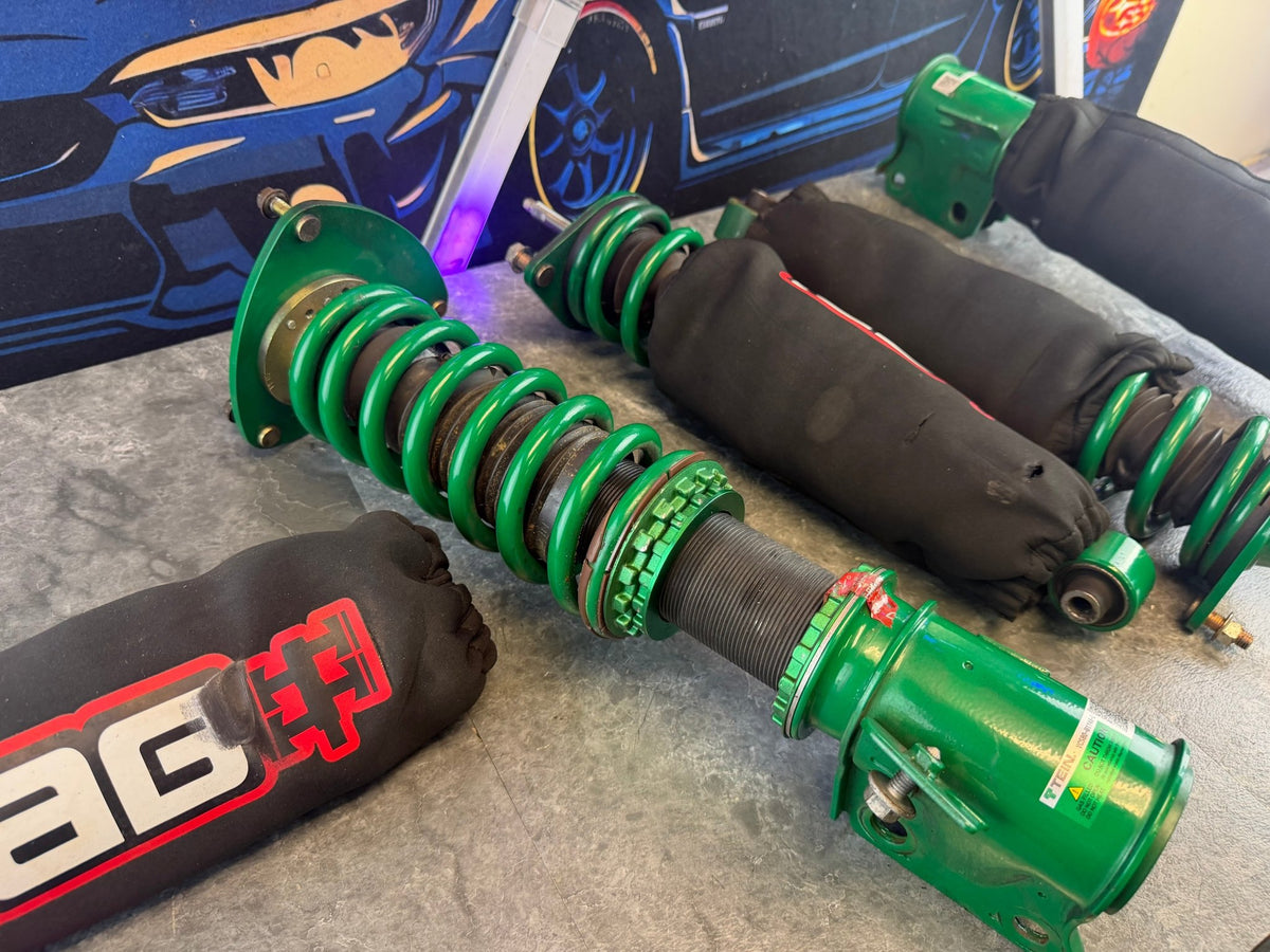 TEIN coilovers 2008 - 2014 Subaru wrx 5x100 adjustable w: iag bags FLEX Z