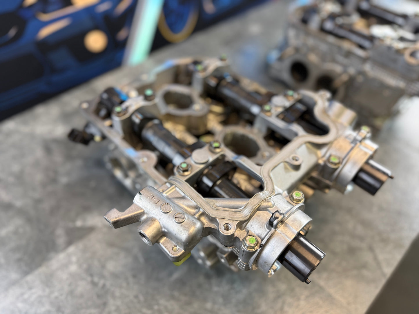IAG “ race “ SAVCS cylinder heads Subaru STi & wrx GSC S2 cams, CNC port & polish + 1 MM valves , 14 MM drilled